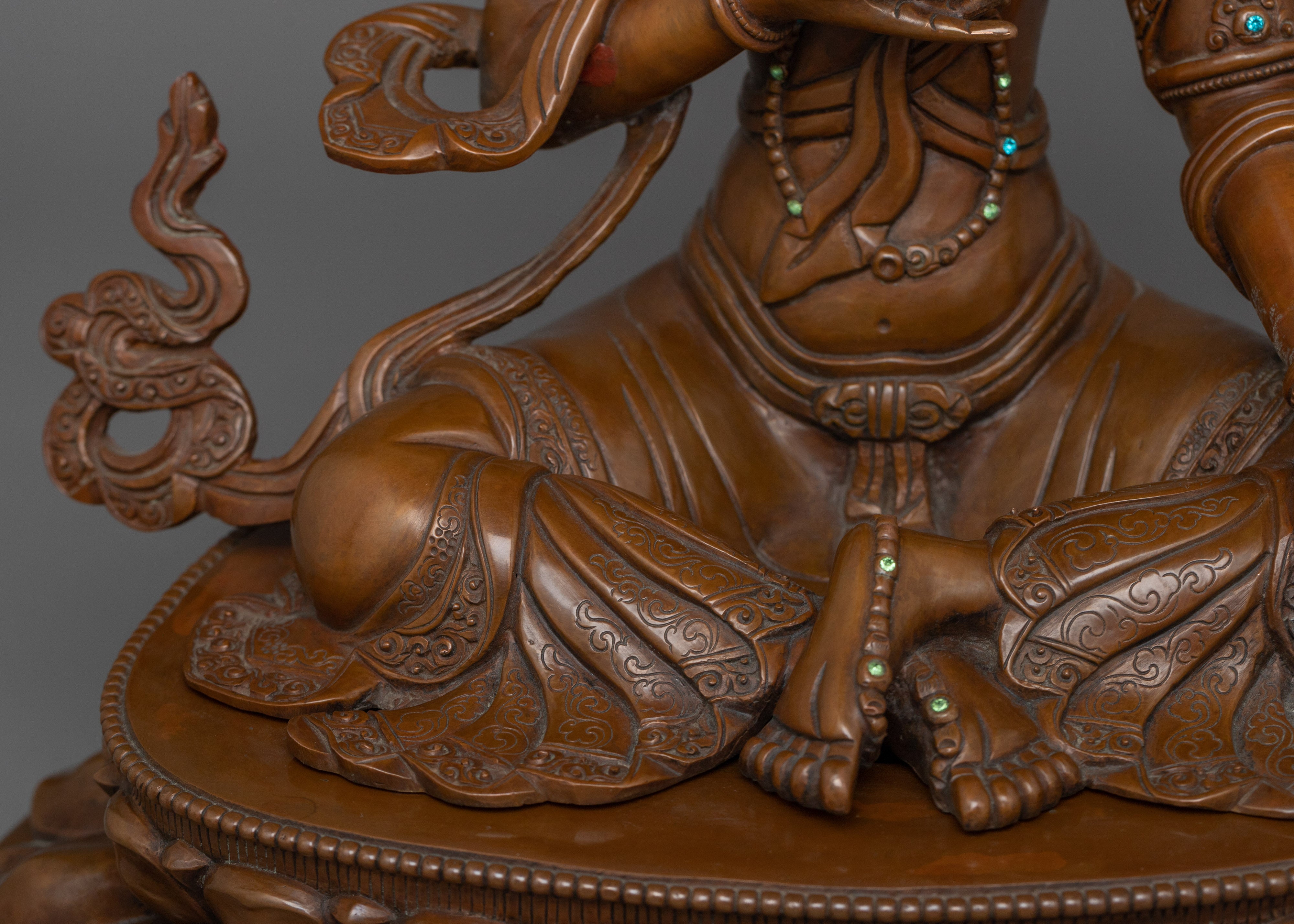 Himalayan Statue of Kshitigarbha | The Bodhisattva of Compassion