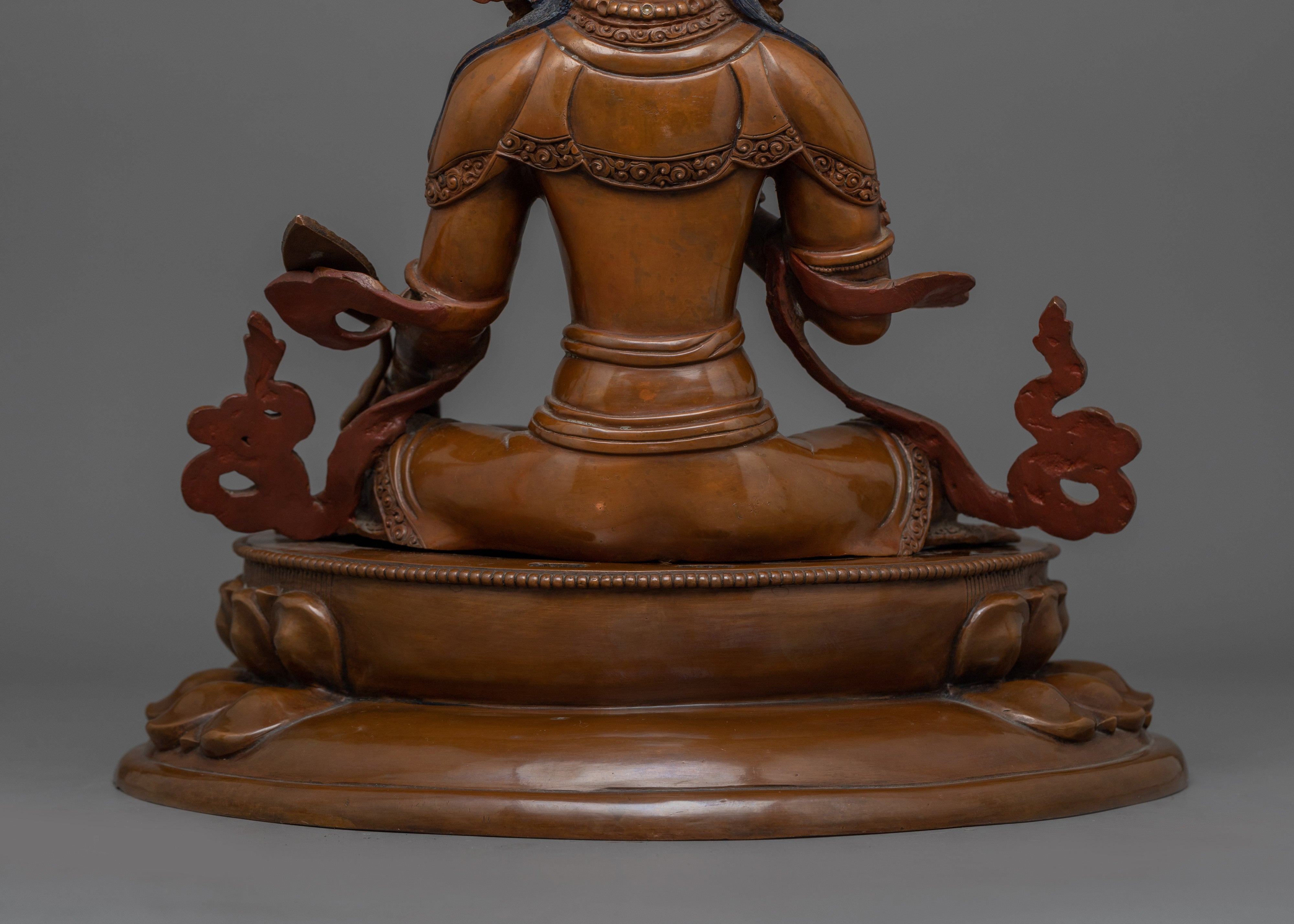 Himalayan Statue of Kshitigarbha | The Bodhisattva of Compassion