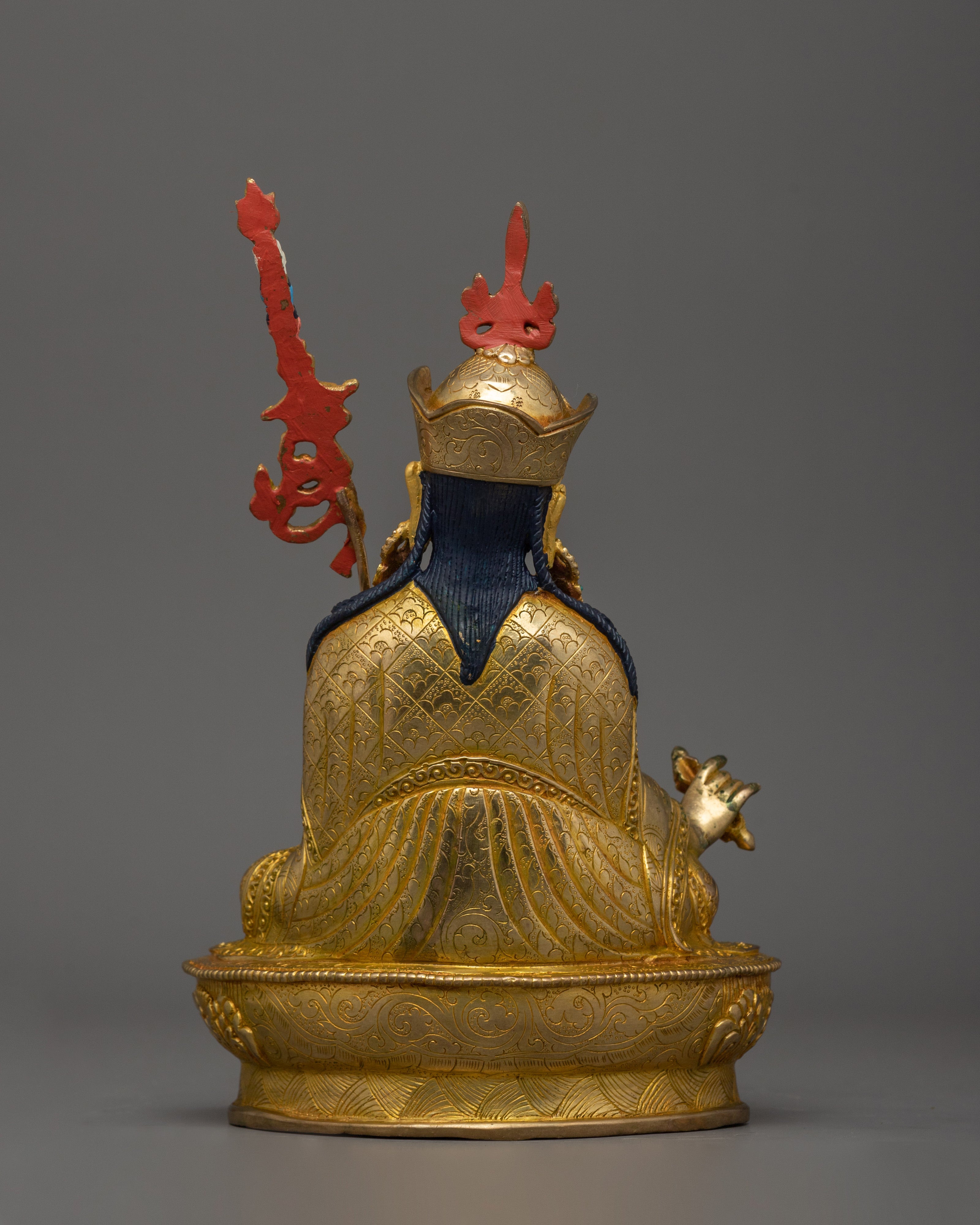 Traditional Handcrafted Statue of Guru Rinpoche | Lotus Born Master