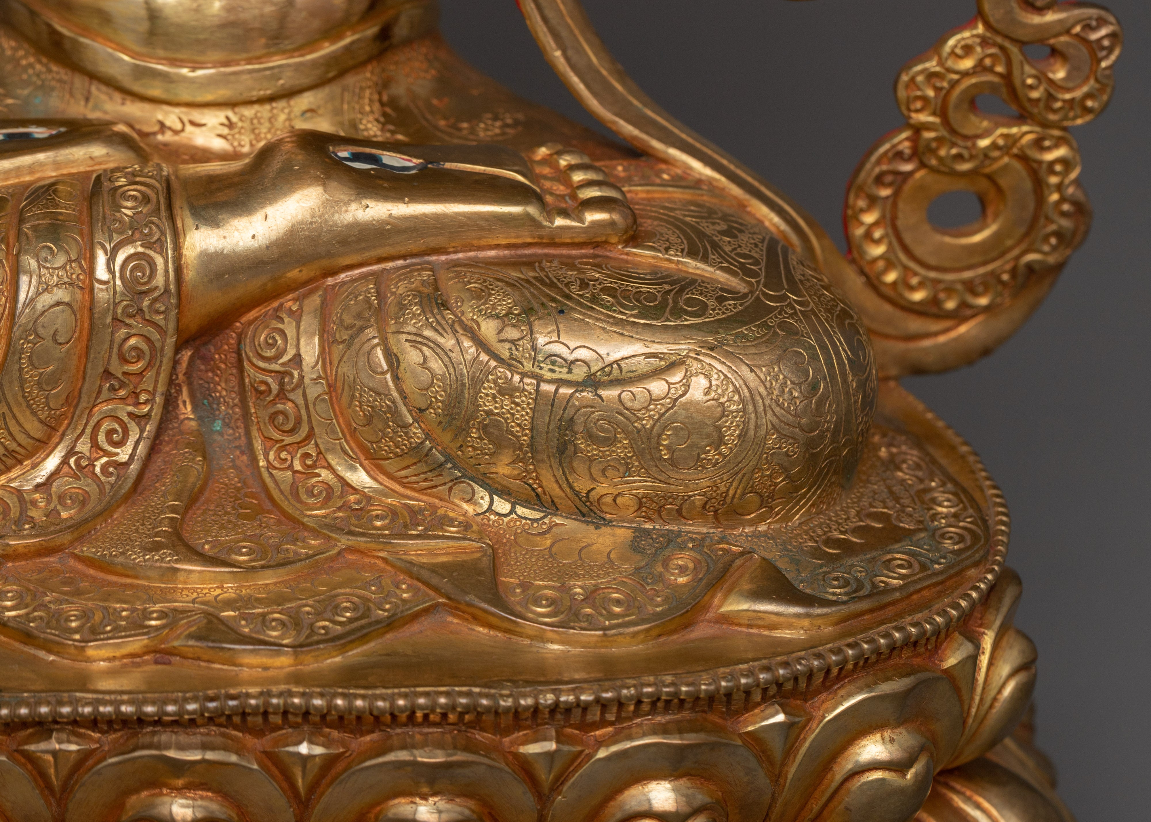 Handcrafted Statue of White Tara | The Radiant Deity of Longevity and Inner Peace