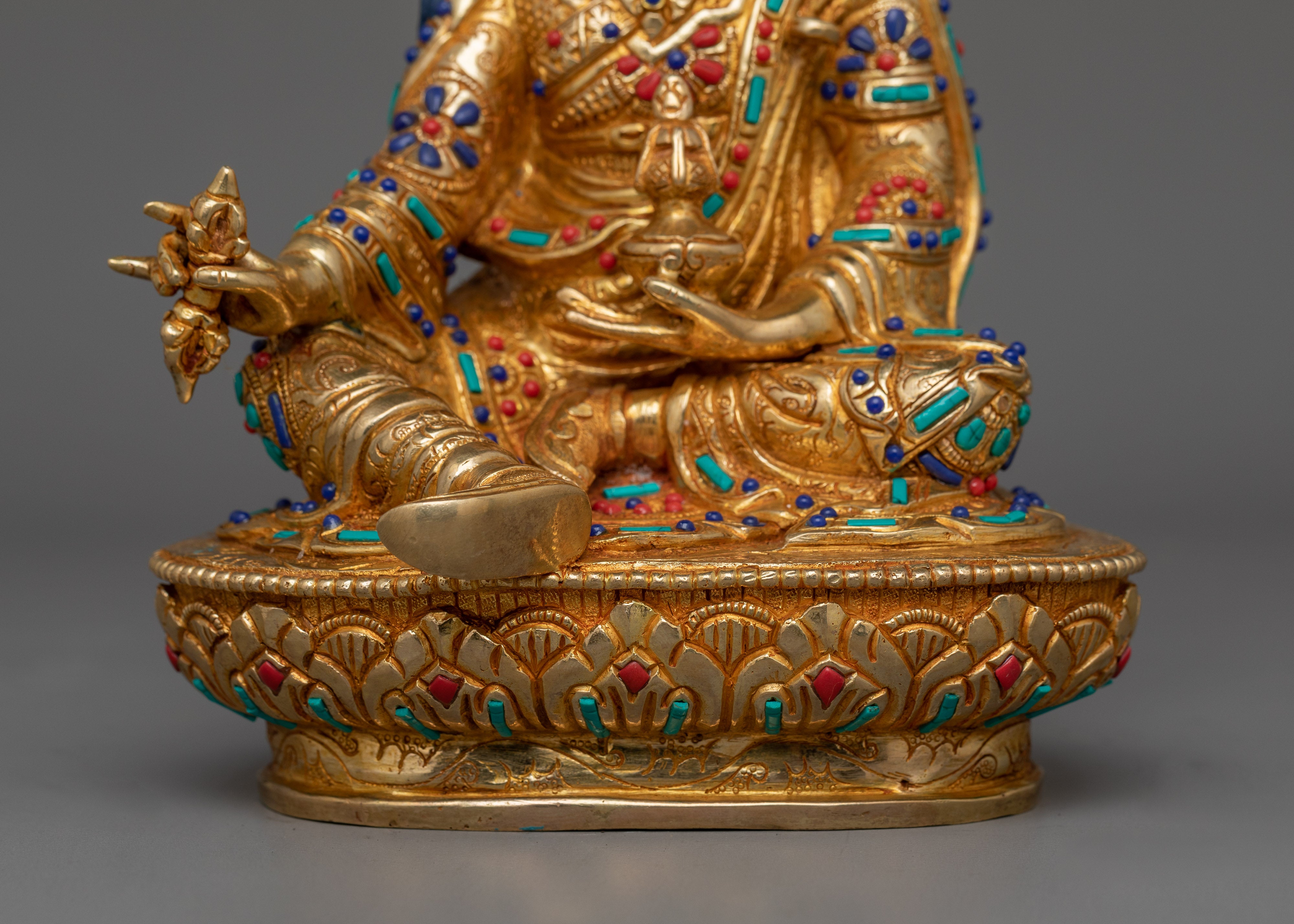 Himalayan Handmade Statue Of Guru Rinpoche | Born from the Lotus