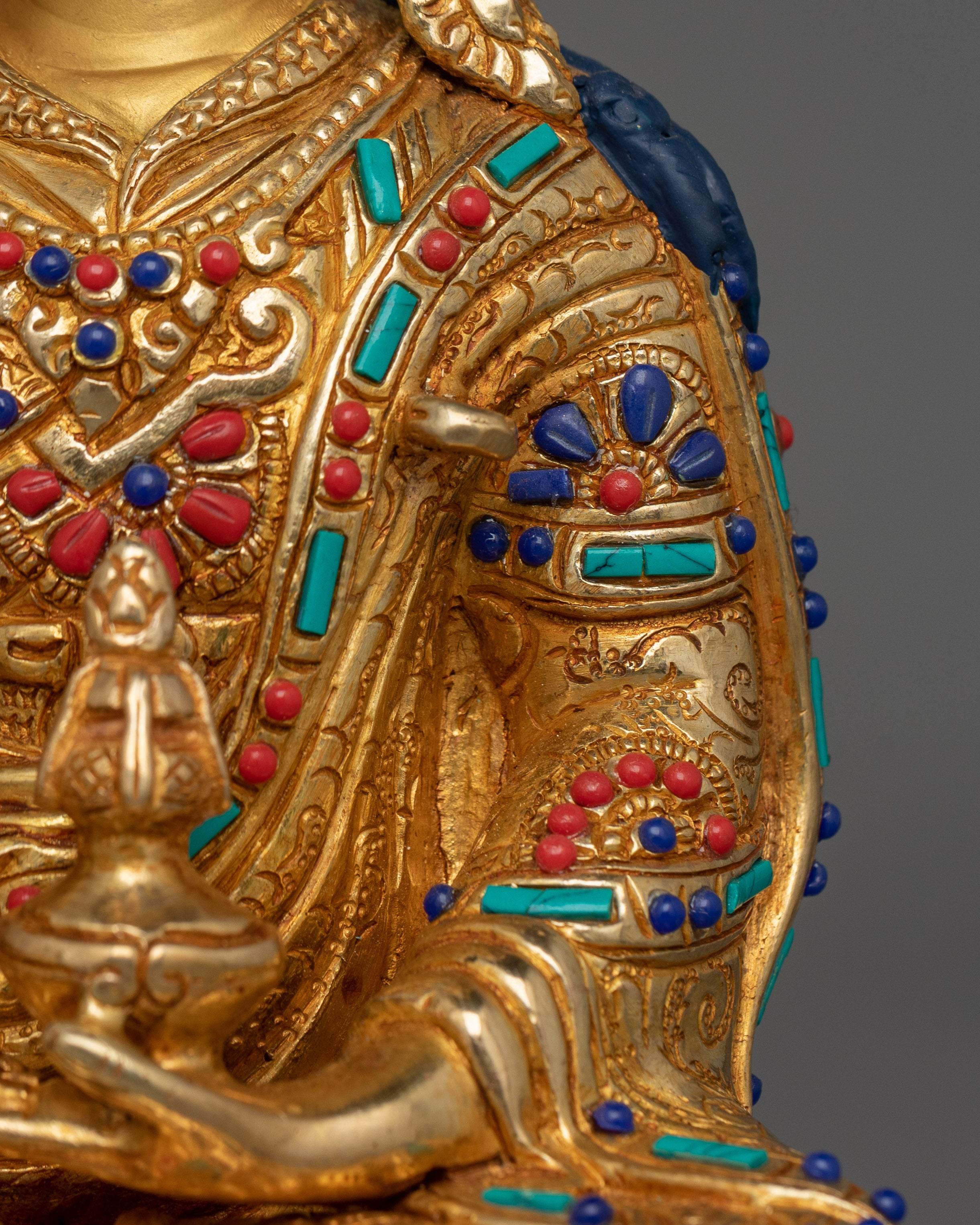 Himalayan Handmade Statue Of Guru Rinpoche | Born from the Lotus