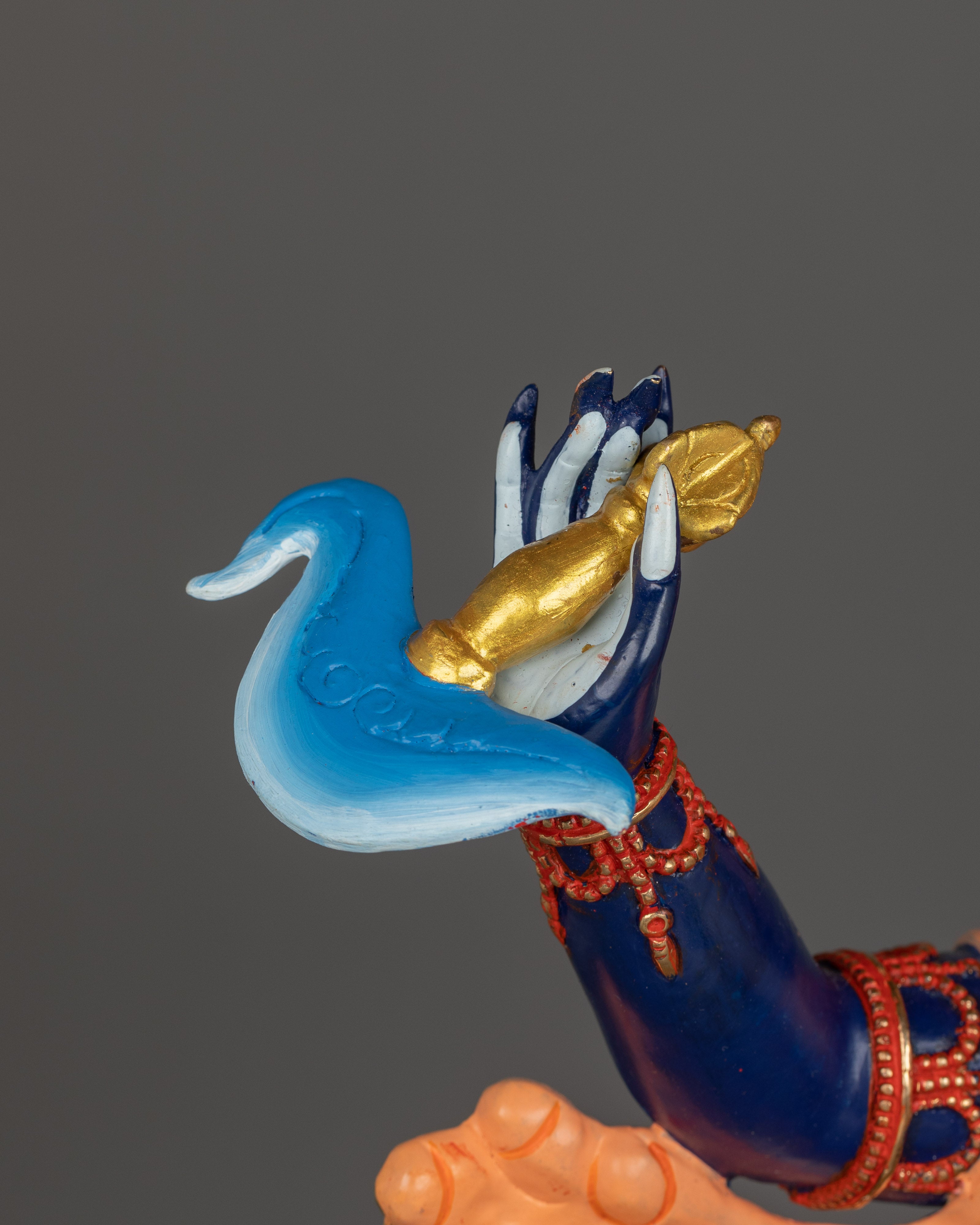 Handmade Statue of Troma Nagmo | The Black Wrathful Mother