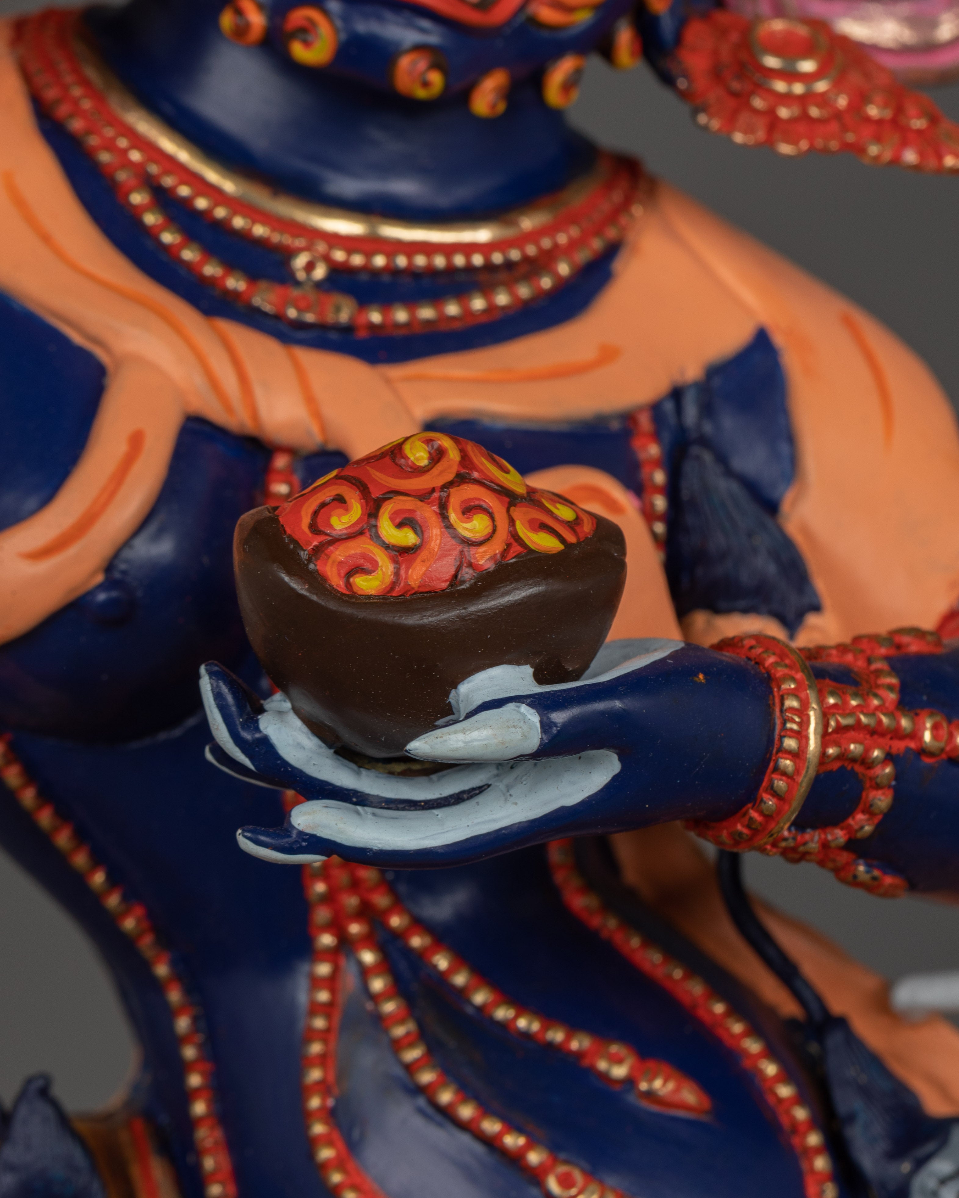 Handmade Statue of Troma Nagmo | The Black Wrathful Mother