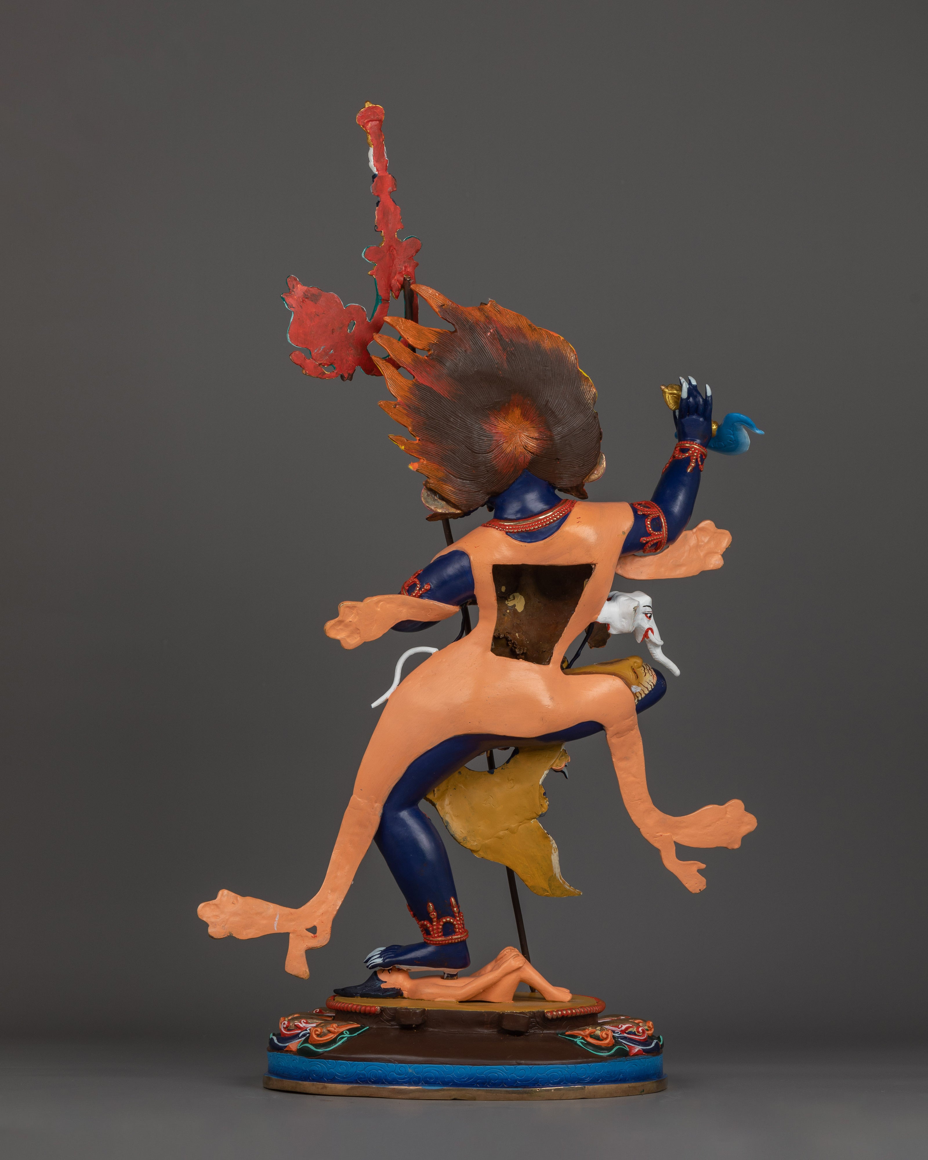 Handmade Statue of Troma Nagmo | The Black Wrathful Mother