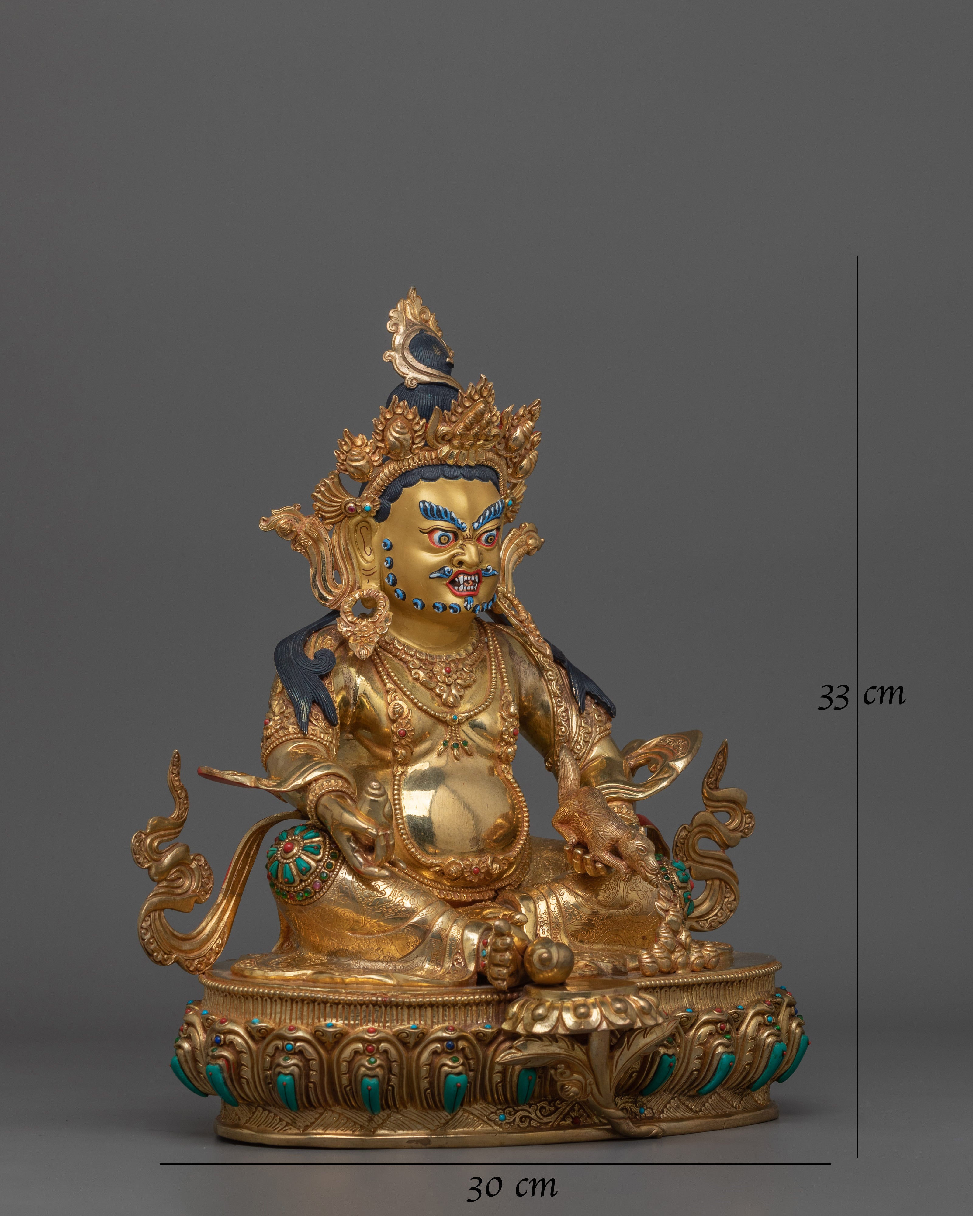 handcrafted-statue-of-5-dzambhala-set