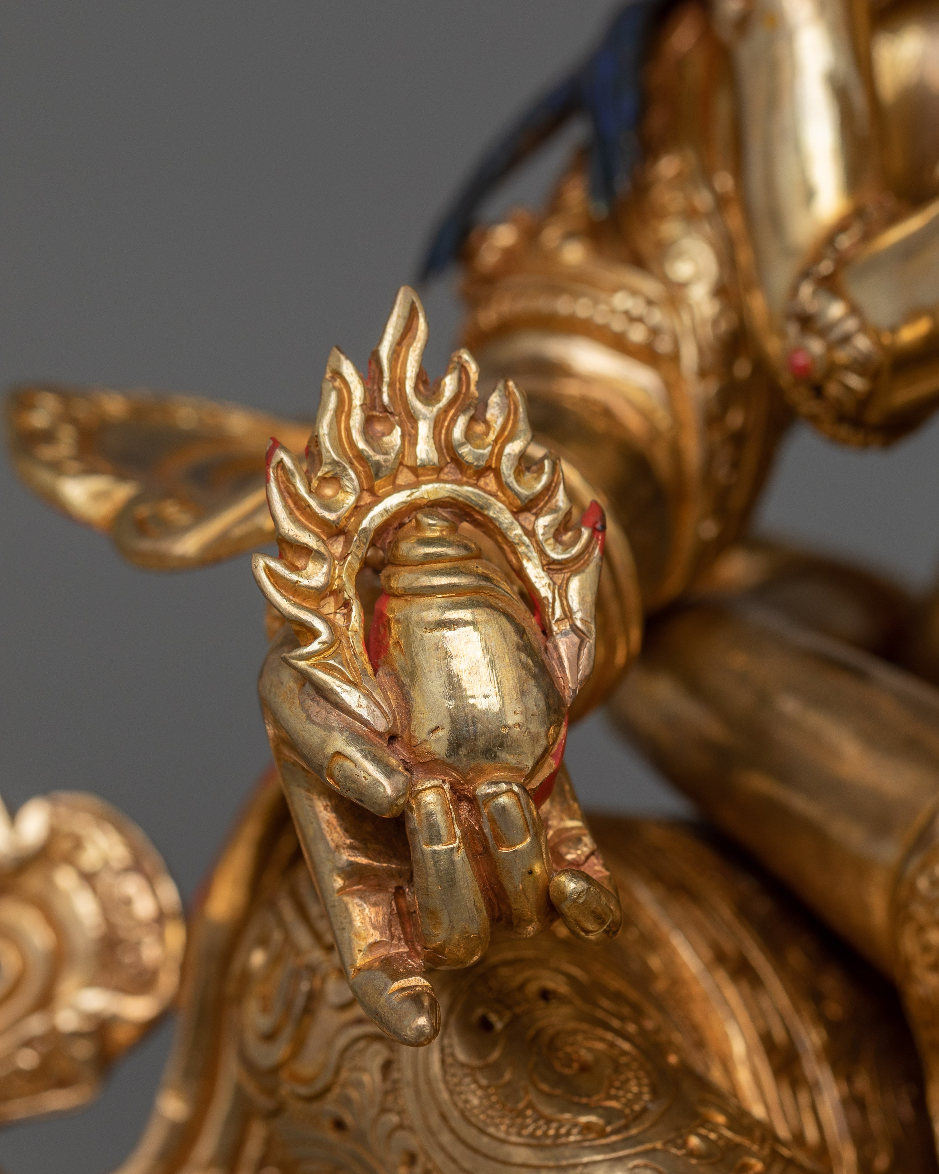 Handcrafted Statue of 5 Dzambhala Set | A Collection of Dzambhala Statues