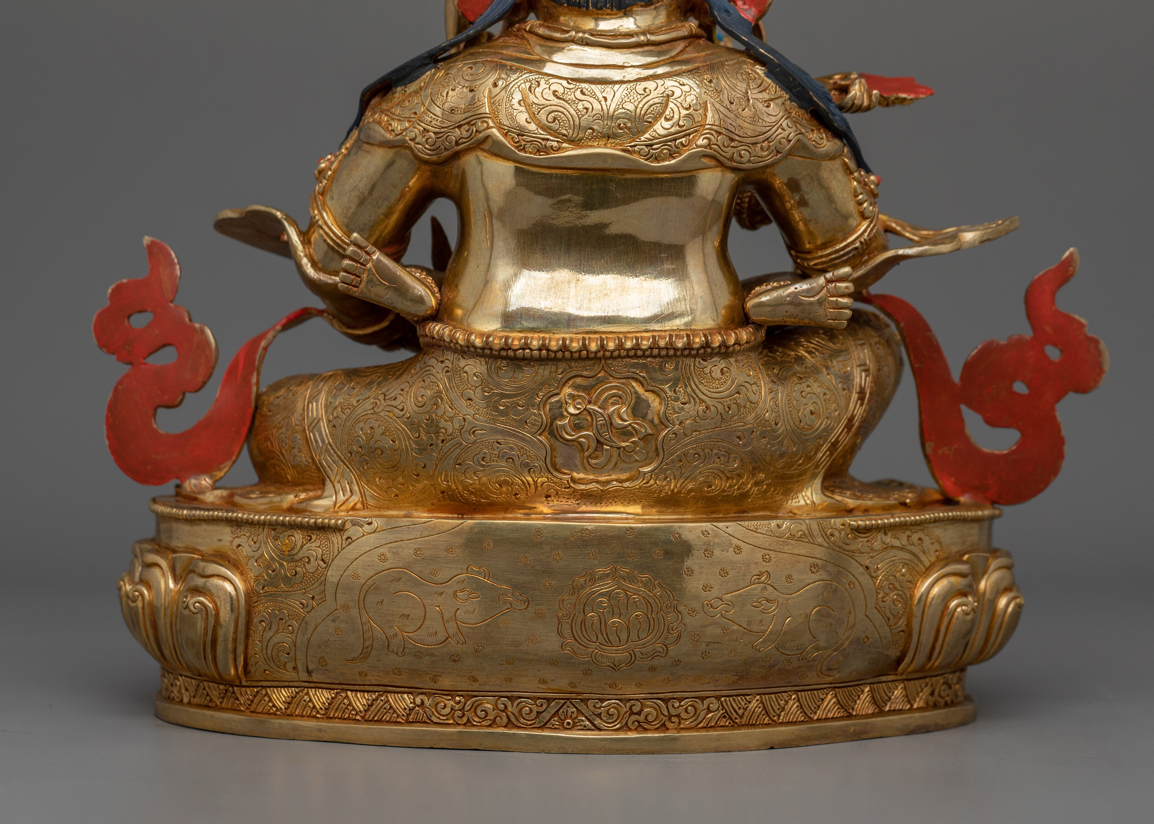 Handcrafted Statue of 5 Dzambhala Set | A Collection of Dzambhala Statues