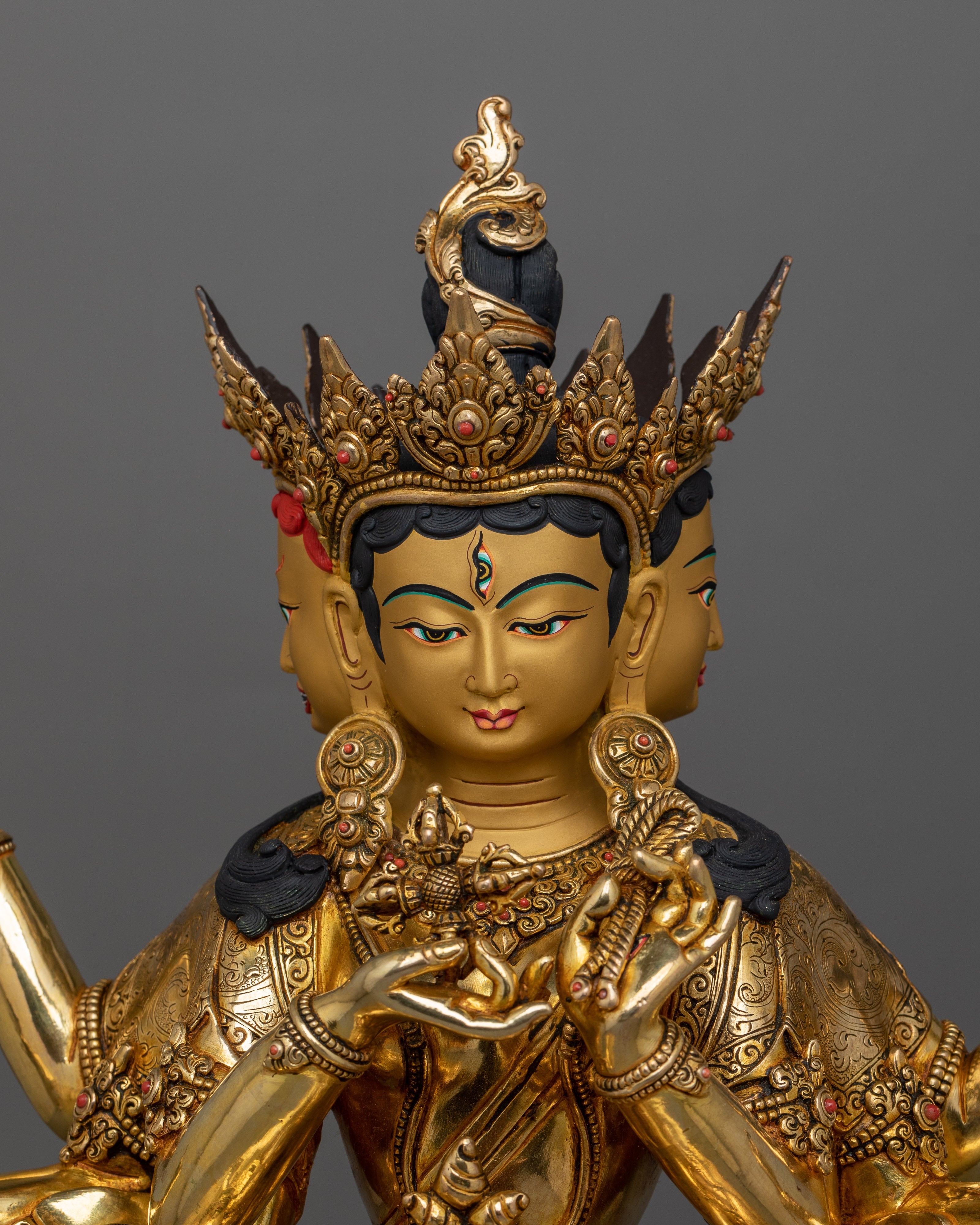 Namgyalma Handmade Statue | Tibetan Deity of Spiritual Longevity