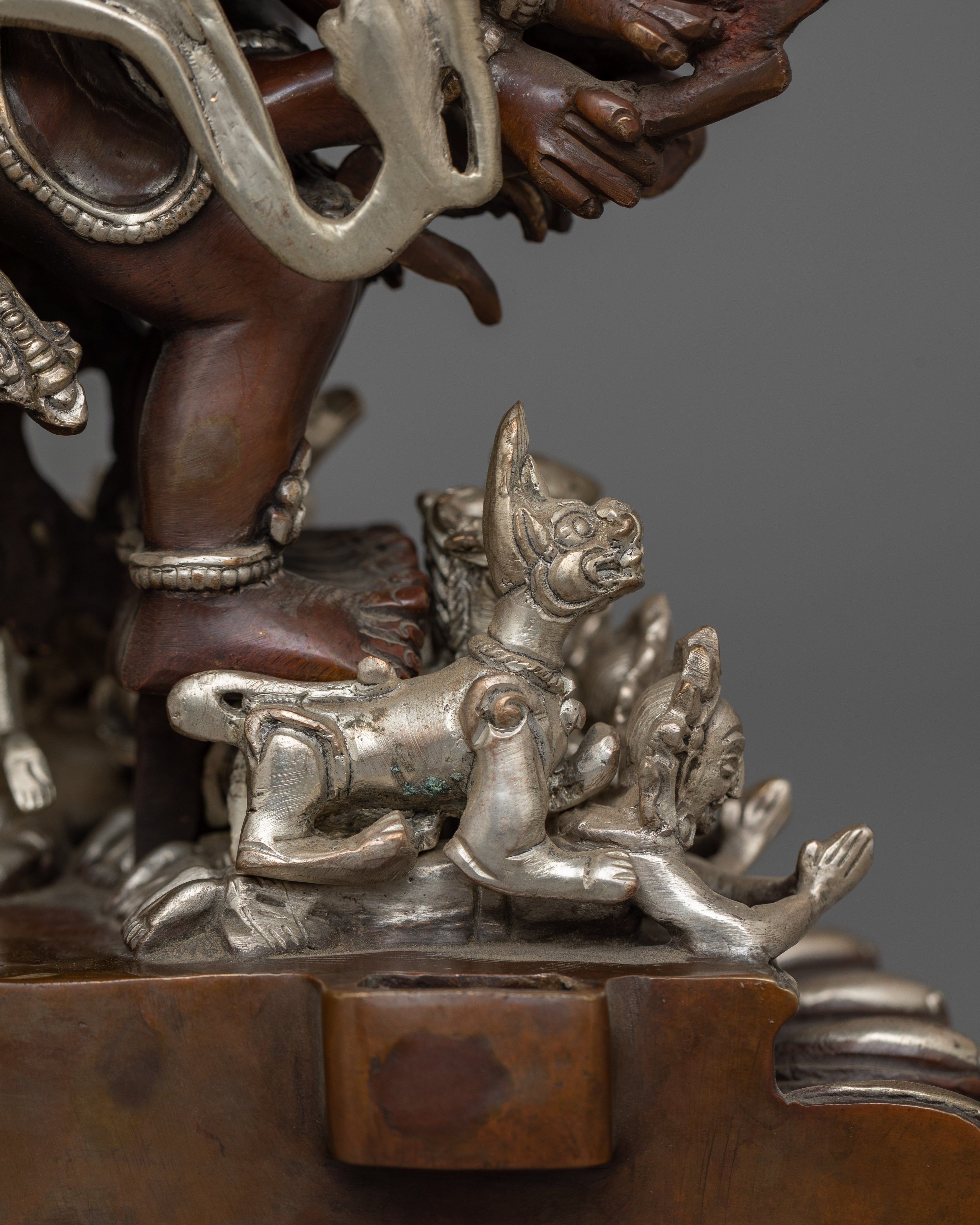 Tibetan Statue of Yamantaka | The Wrathful Conqueror of Death
