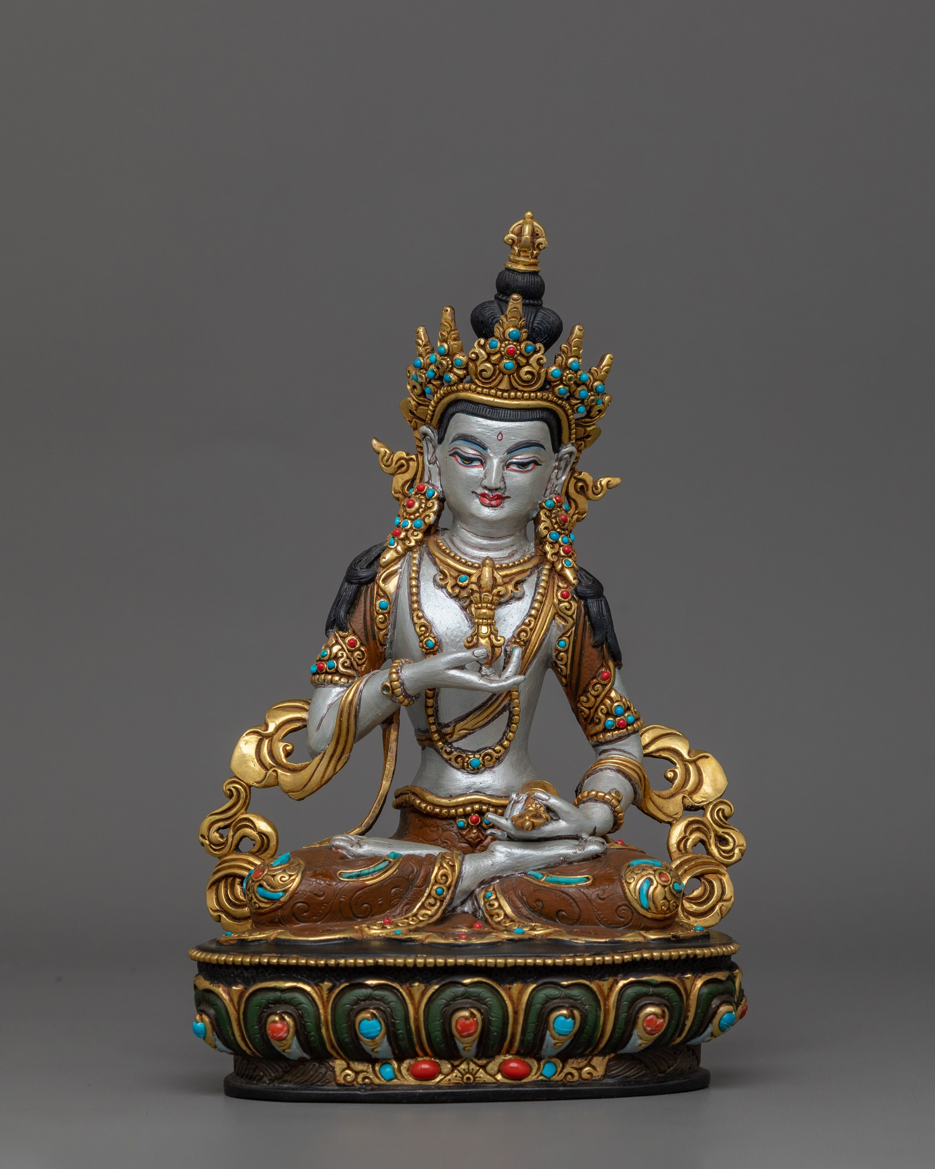 Handmade Bodhisattva Statue set | Guardian of Enlightenment and Dharma