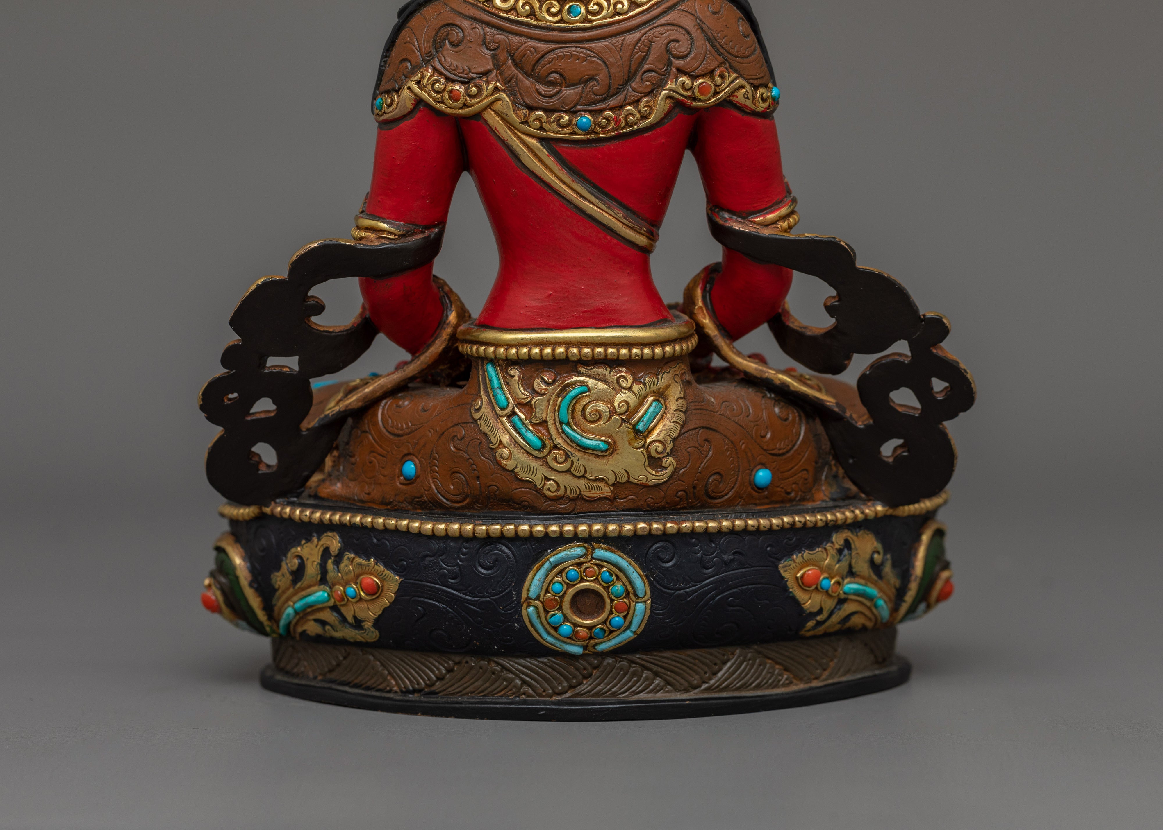 Handmade Bodhisattva Statue set | Guardian of Enlightenment and Dharma