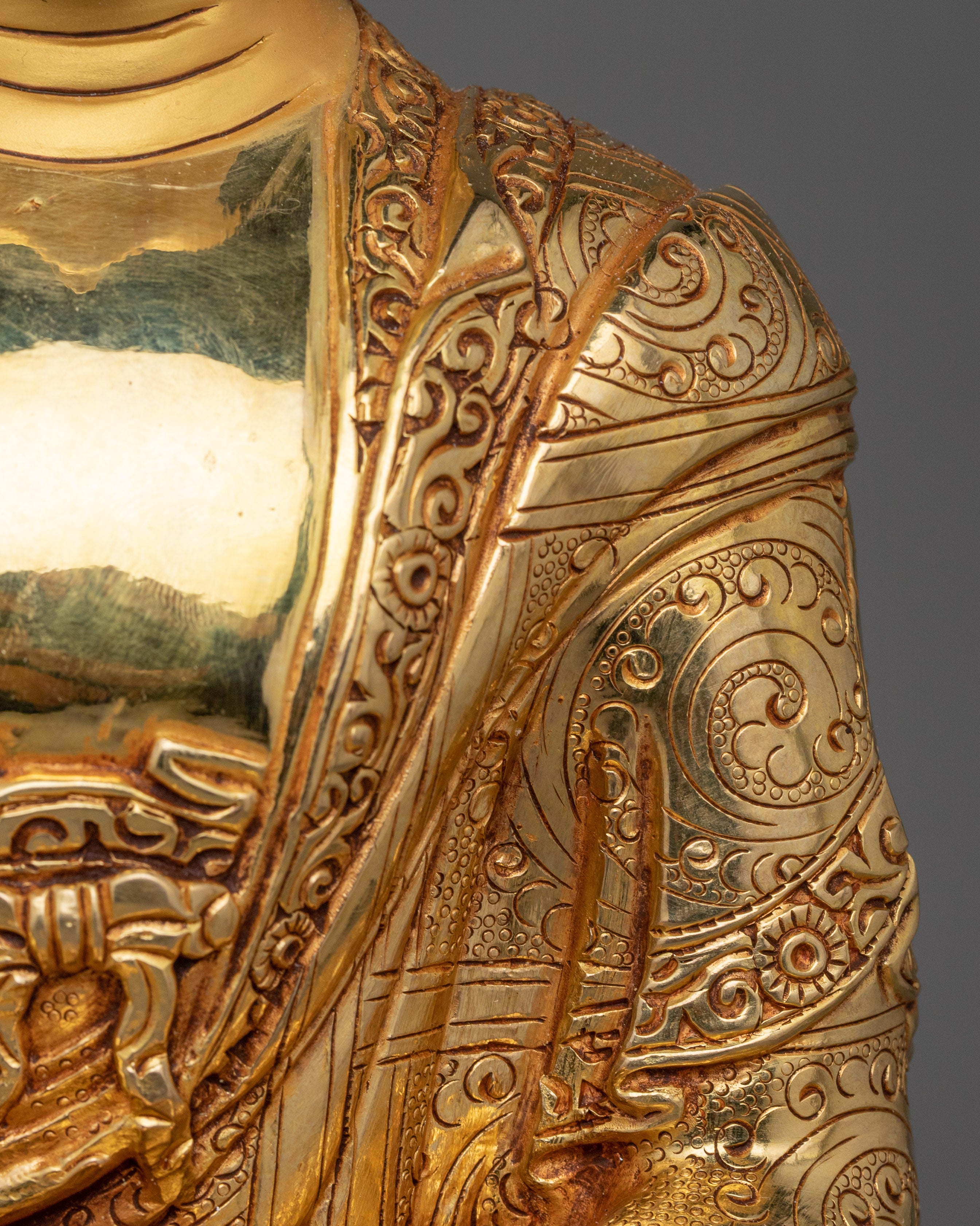 Handcrafted Himalayan Statue of Shakyamuni Buddha | The Founder of Buddhism