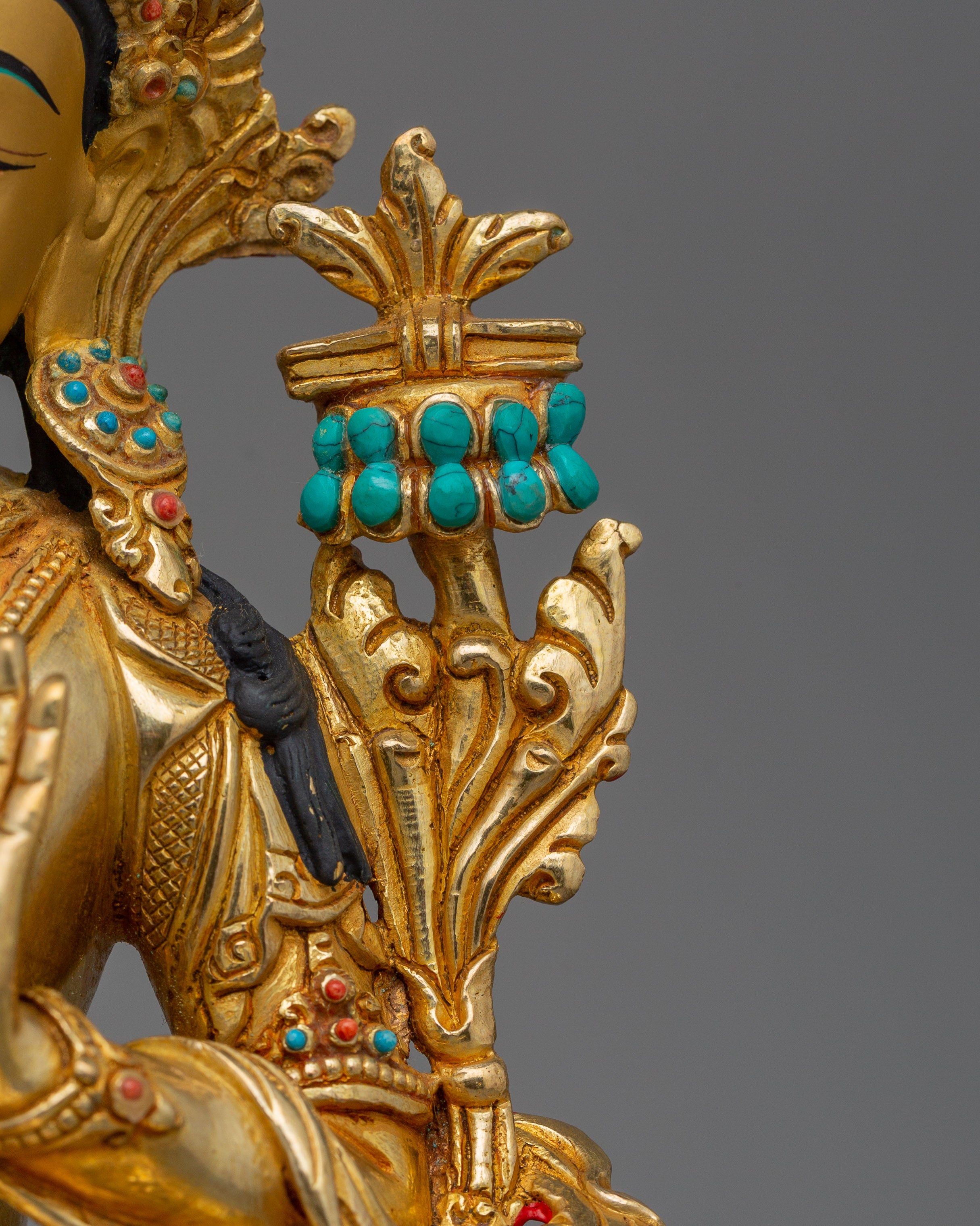 Handmade Sculpture of Manjushri | Representing the perfection of wisdom