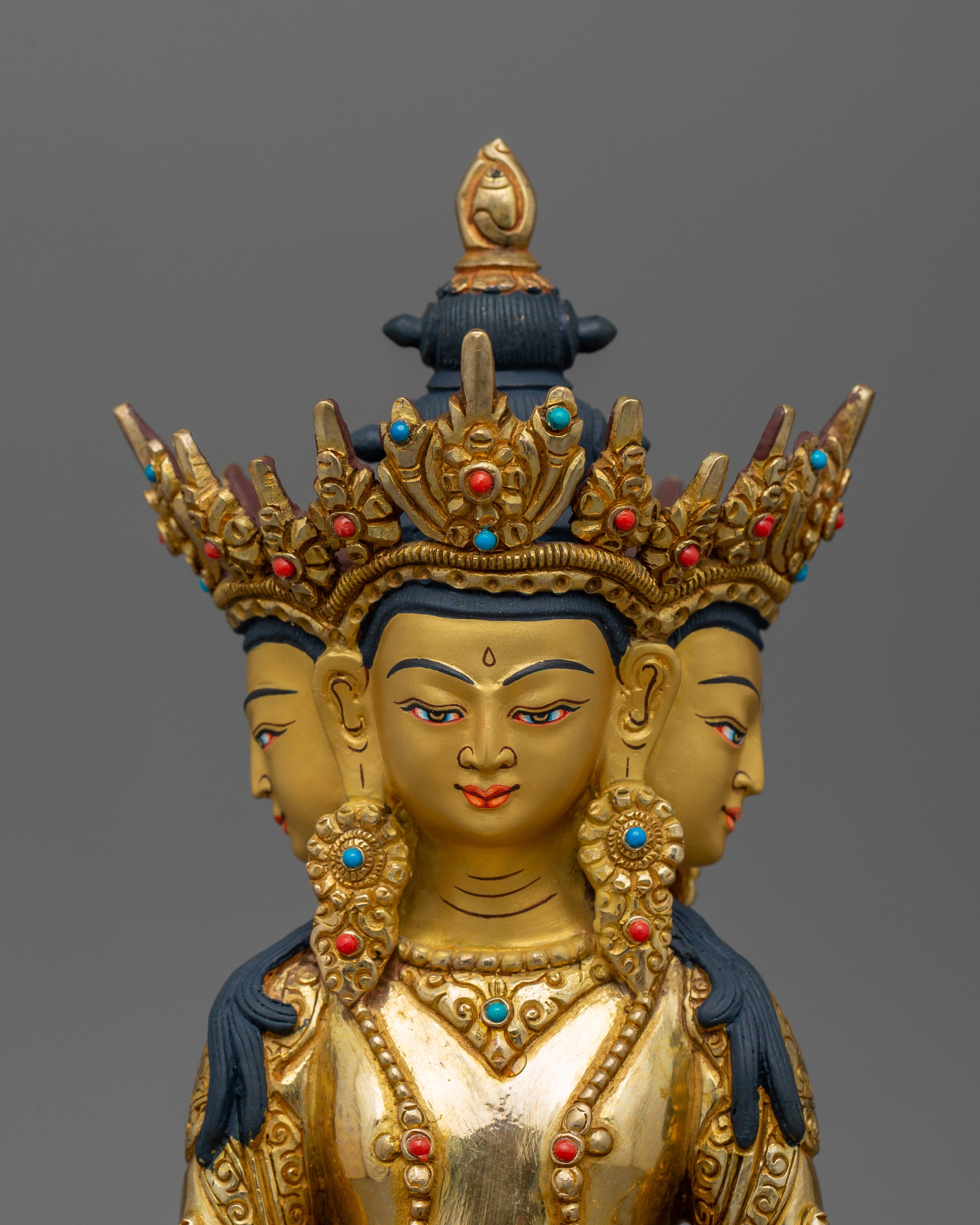 Vairocana Handmade Statue | One of the Five Dhyani Buddhas