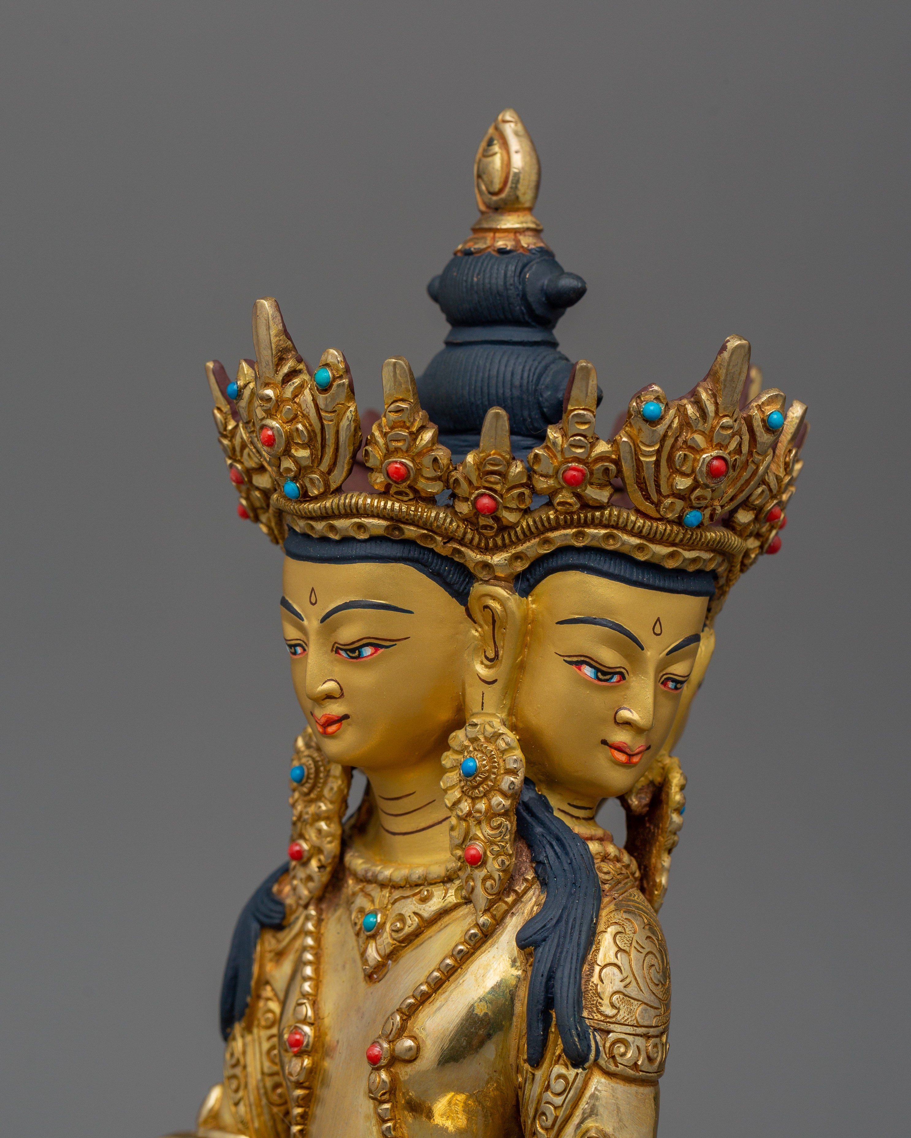 Vairocana Handmade Statue | One of the Five Dhyani Buddhas