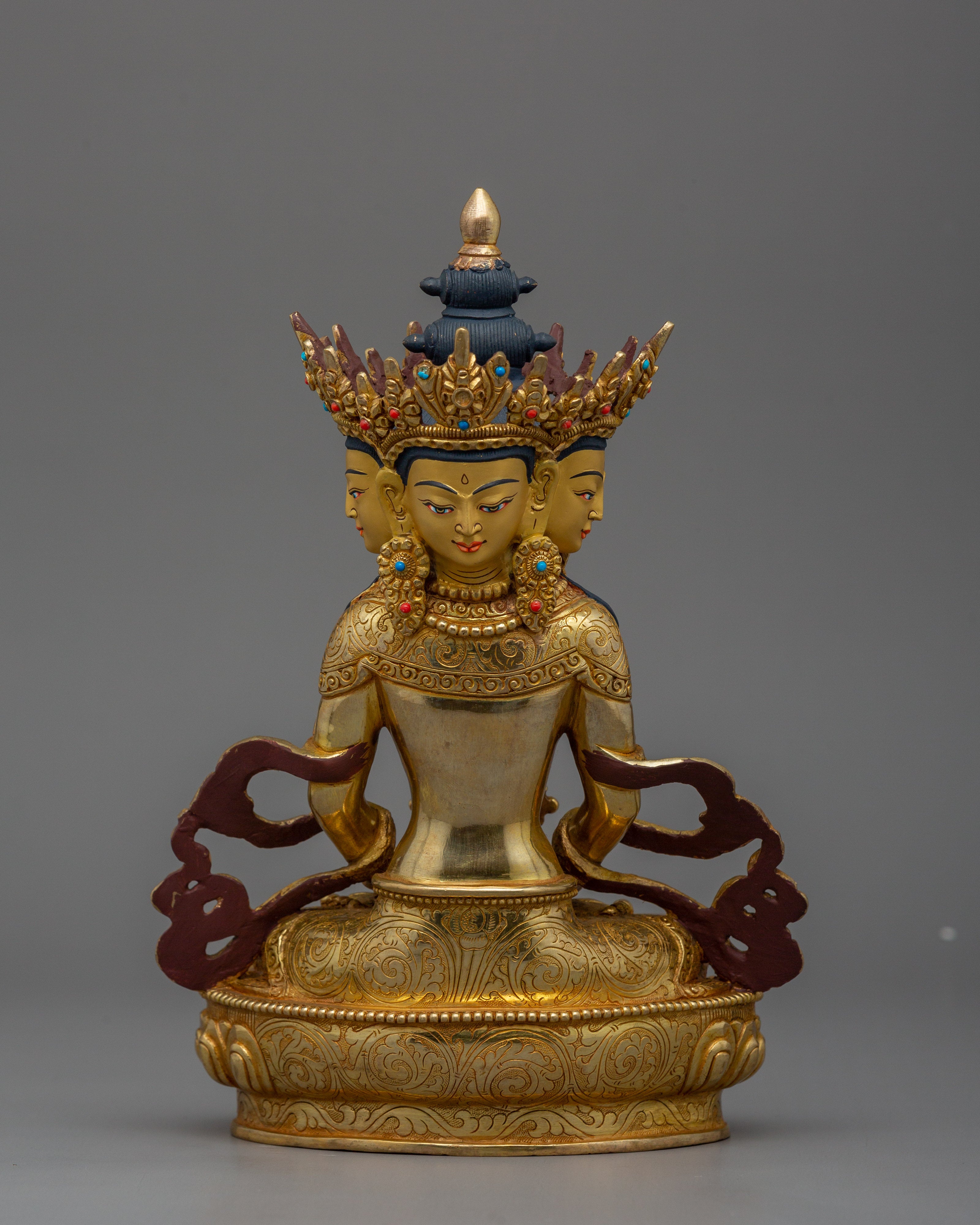 Vairocana Handmade Statue | One of the Five Dhyani Buddhas