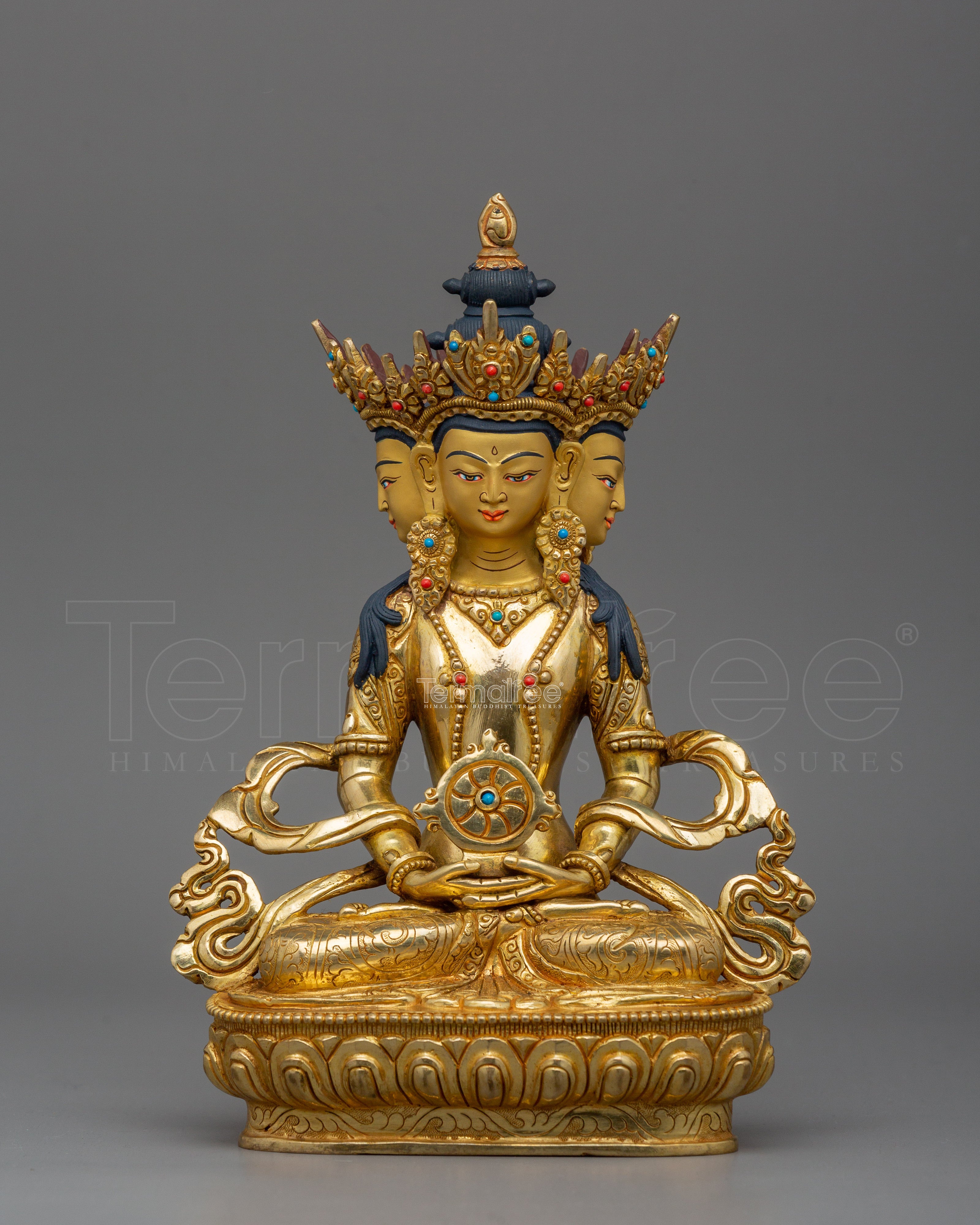 Vairocana Handmade Statue | One of the Five Dhyani Buddhas