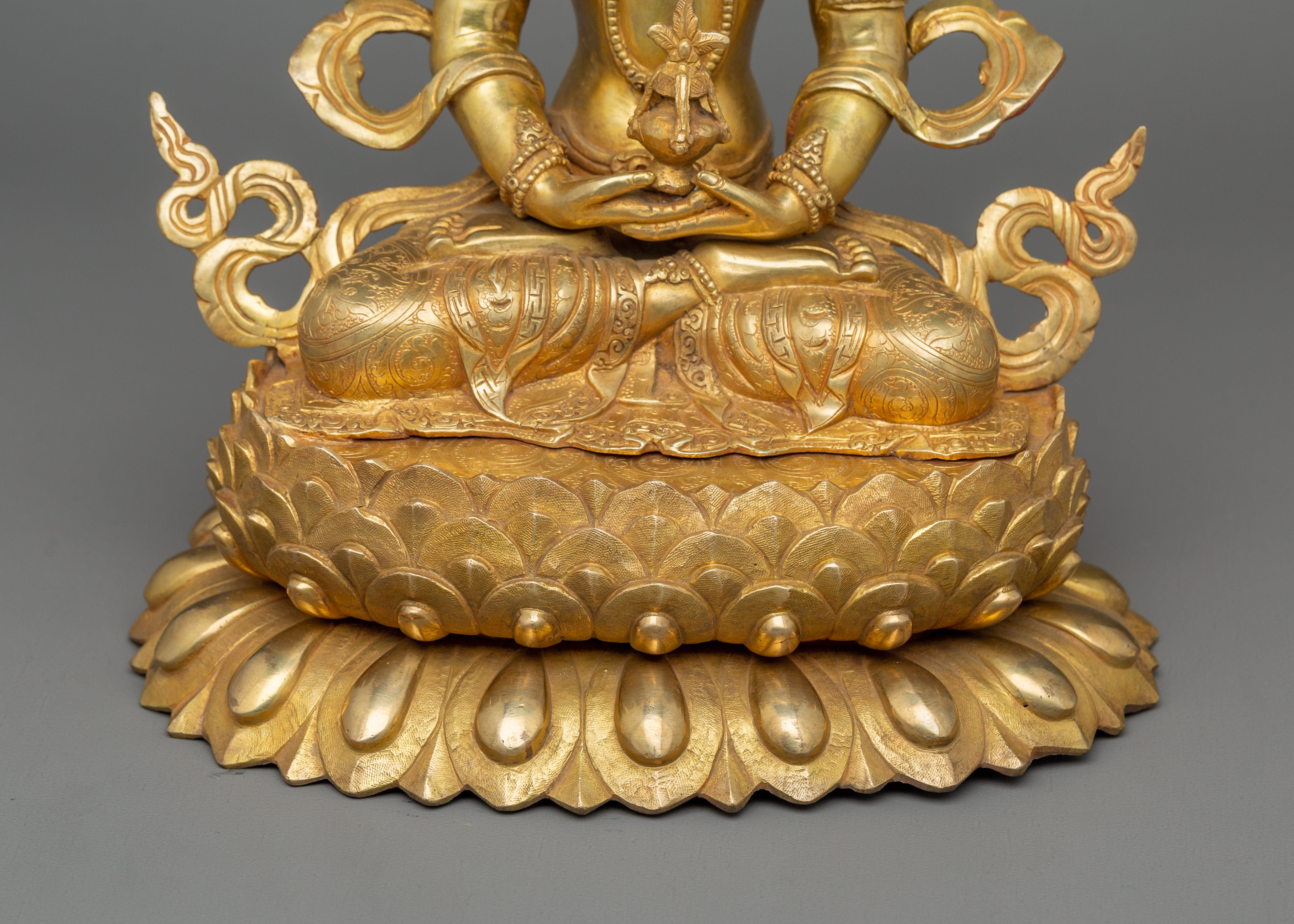 Amitayus Traditional Statue | The Buddha of Infinite Life