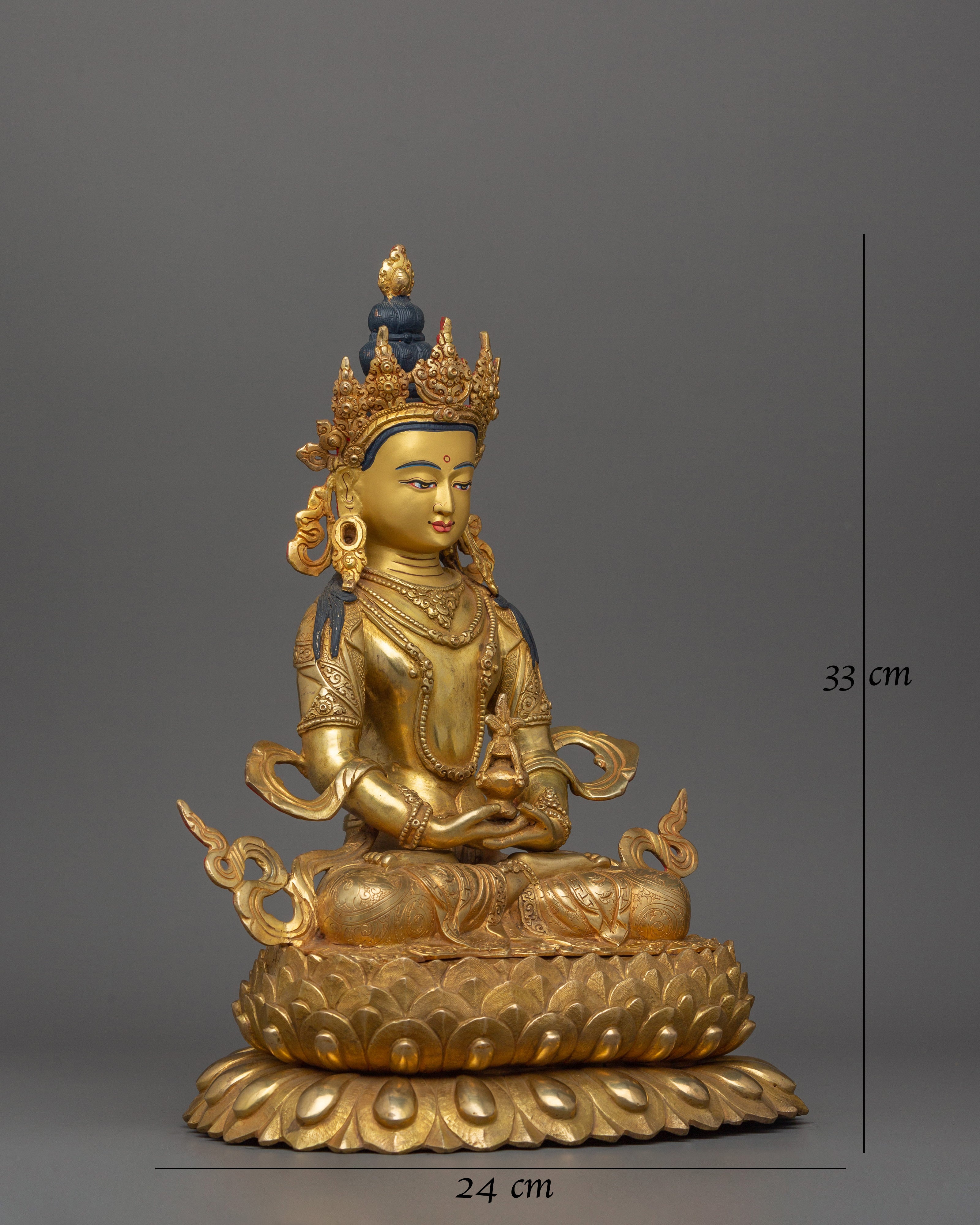 amitayus-traditional-statue