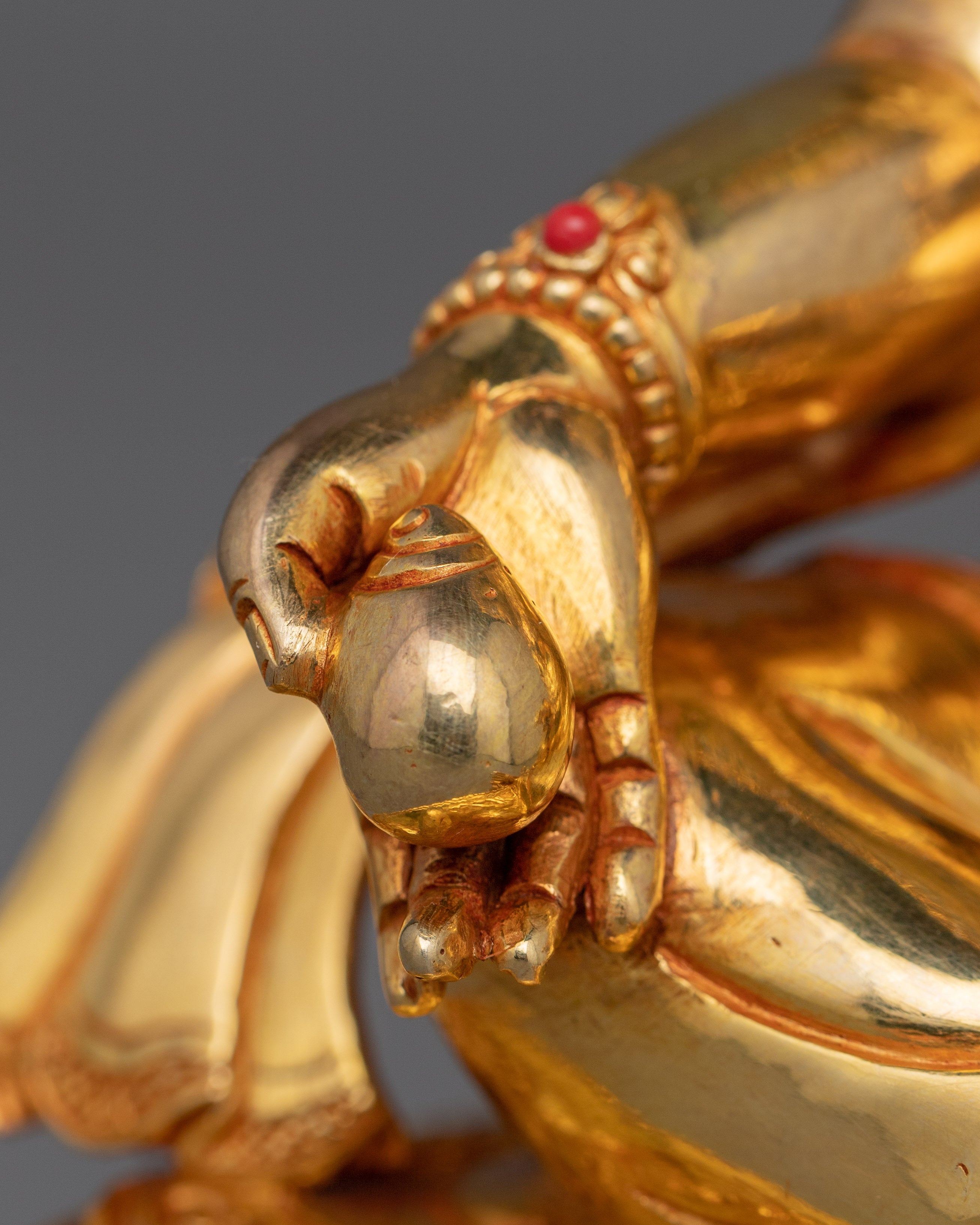 Handmade Statue Kubera | Wealth Deity Sculpture