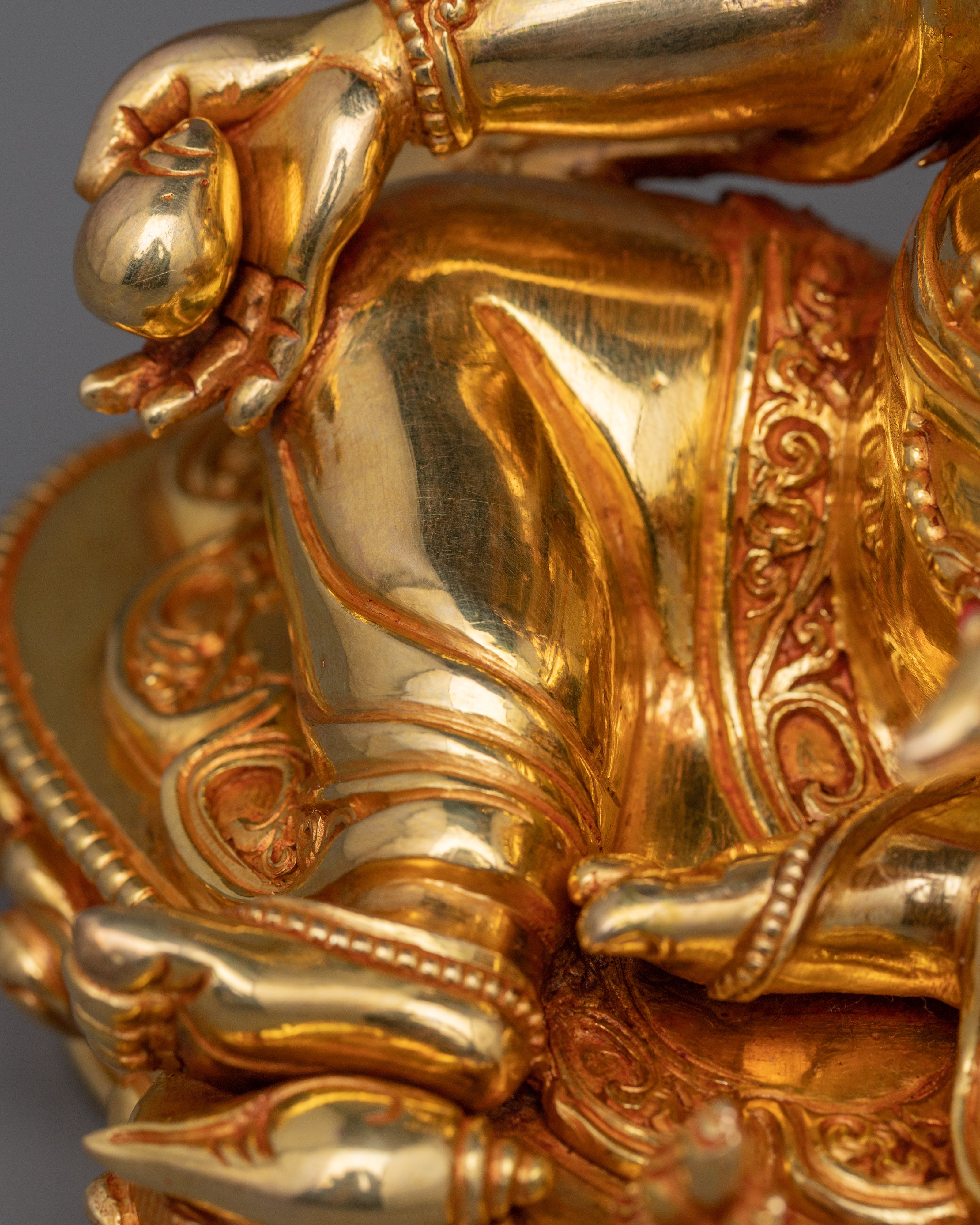 Handmade Statue Kubera | Wealth Deity Sculpture