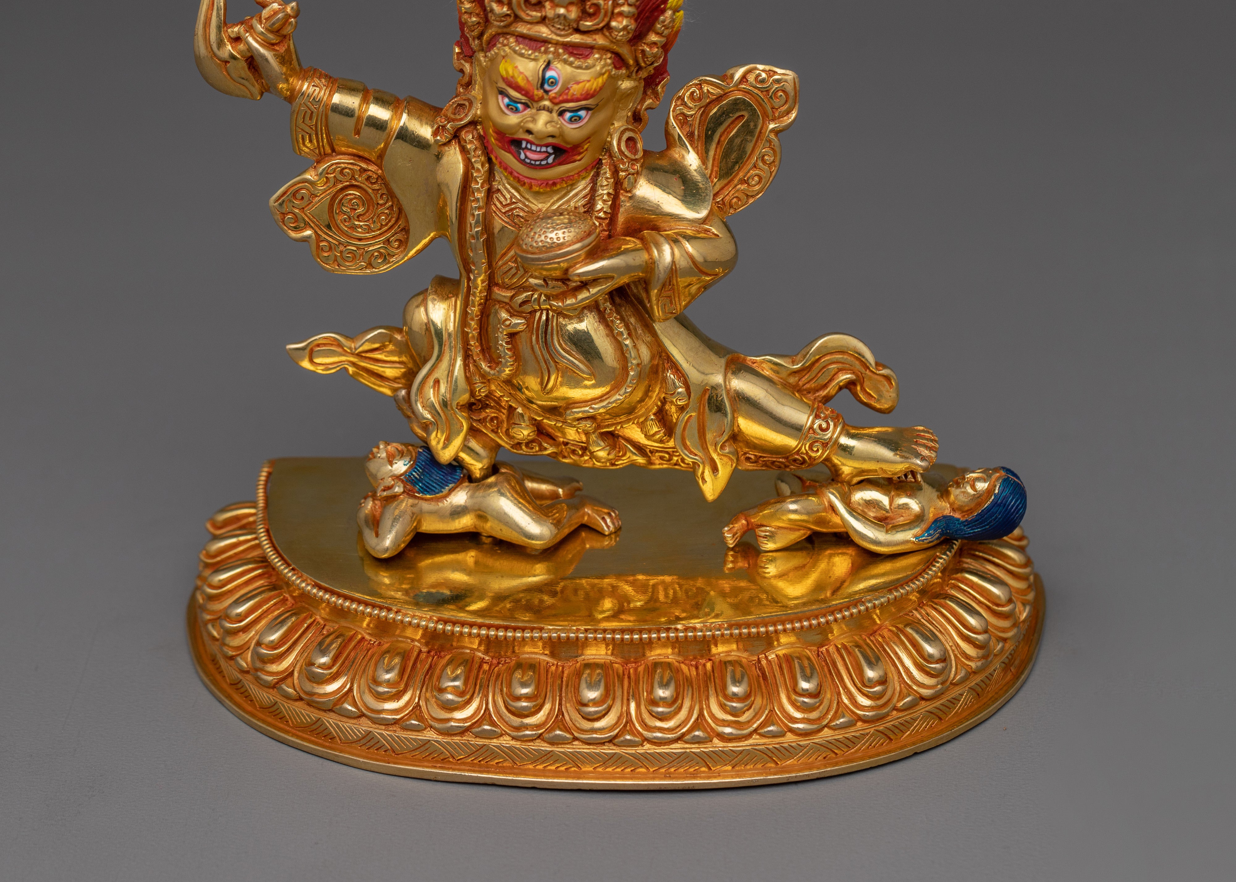 Mahakala Bernagchen Handmade Statue | Protector of the Dharma