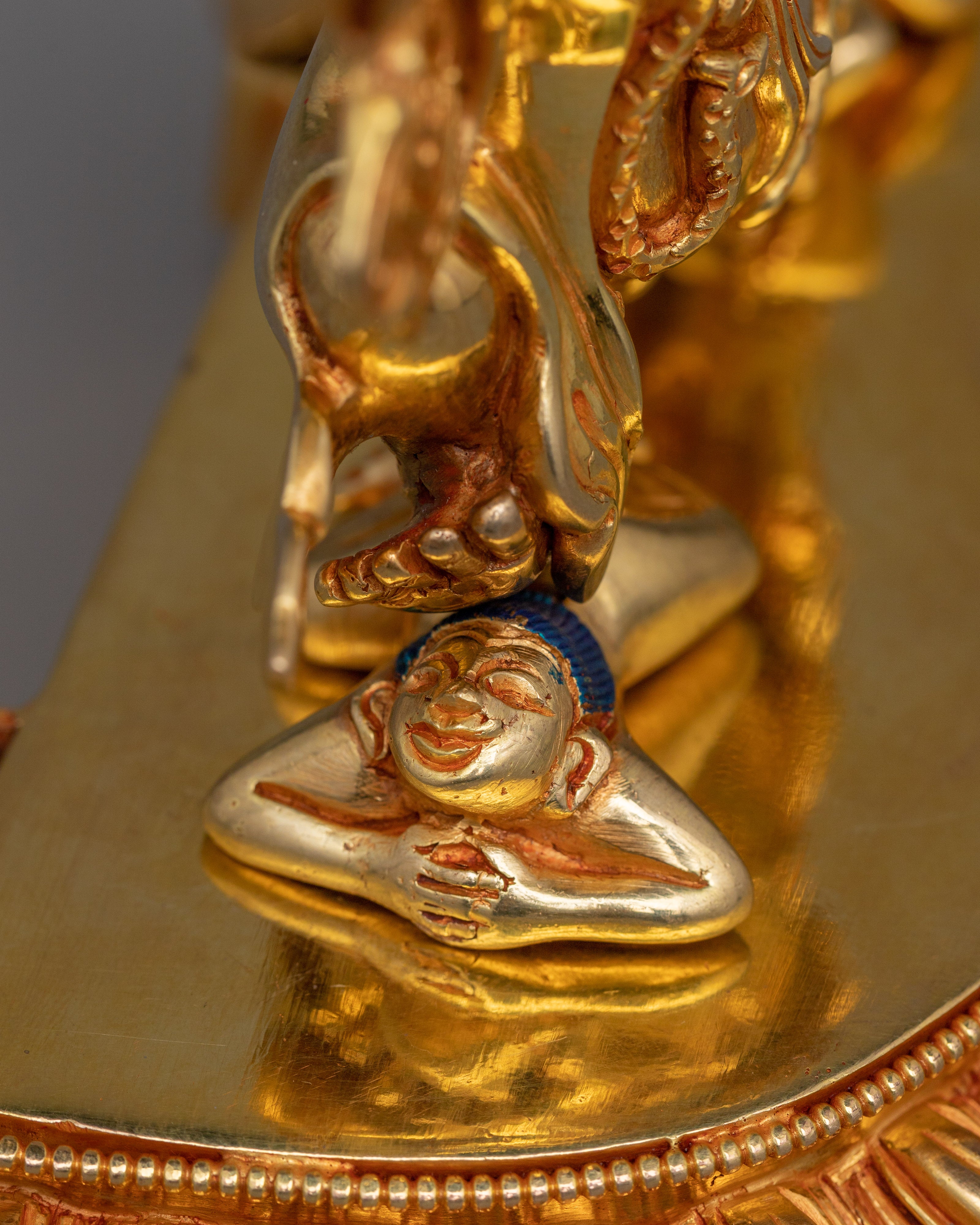 Mahakala Bernagchen Handmade Statue | Protector of the Dharma