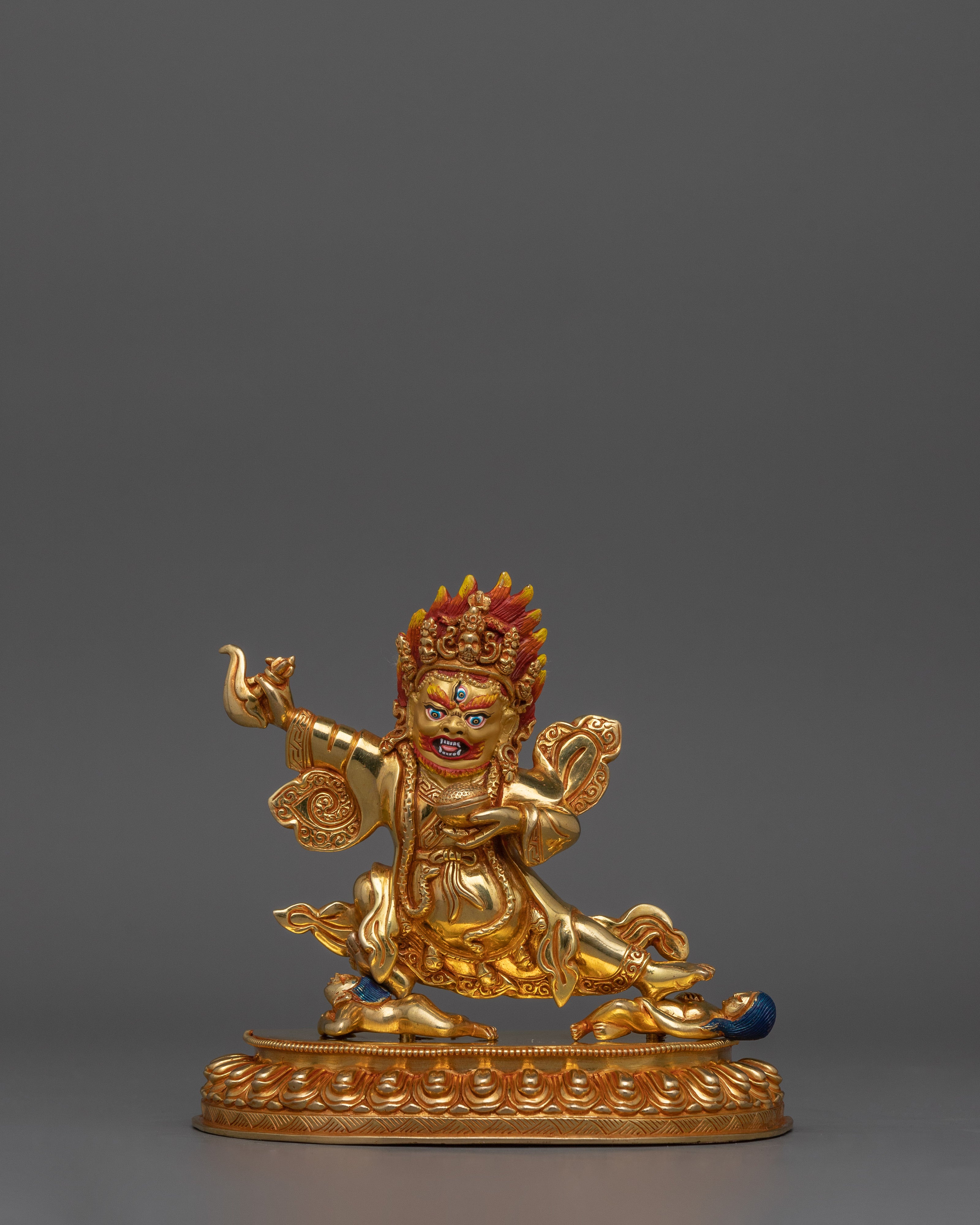 Mahakala Bernagchen Handmade Statue | Protector of the Dharma