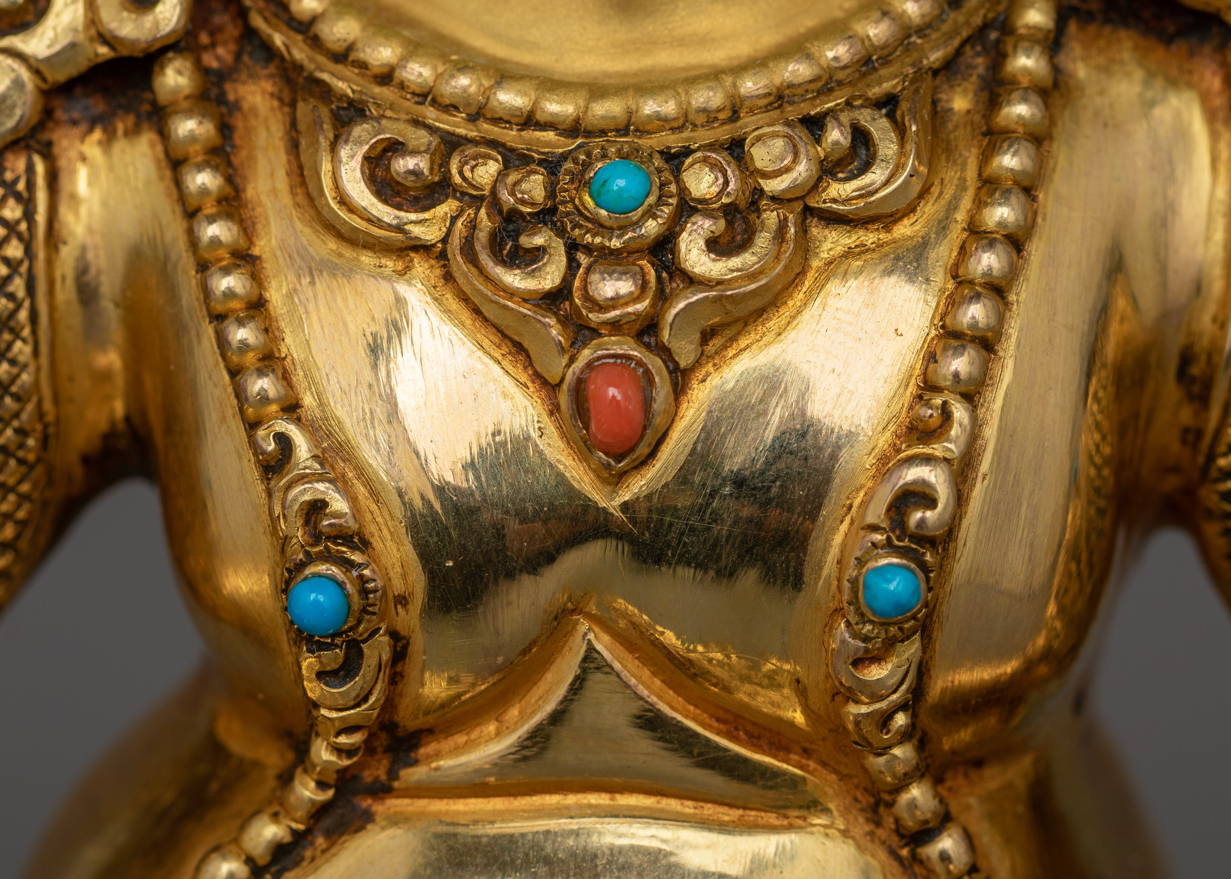 Himalayan Handmade Statue of Dzambhala | Symbol of Generosity and Abundance