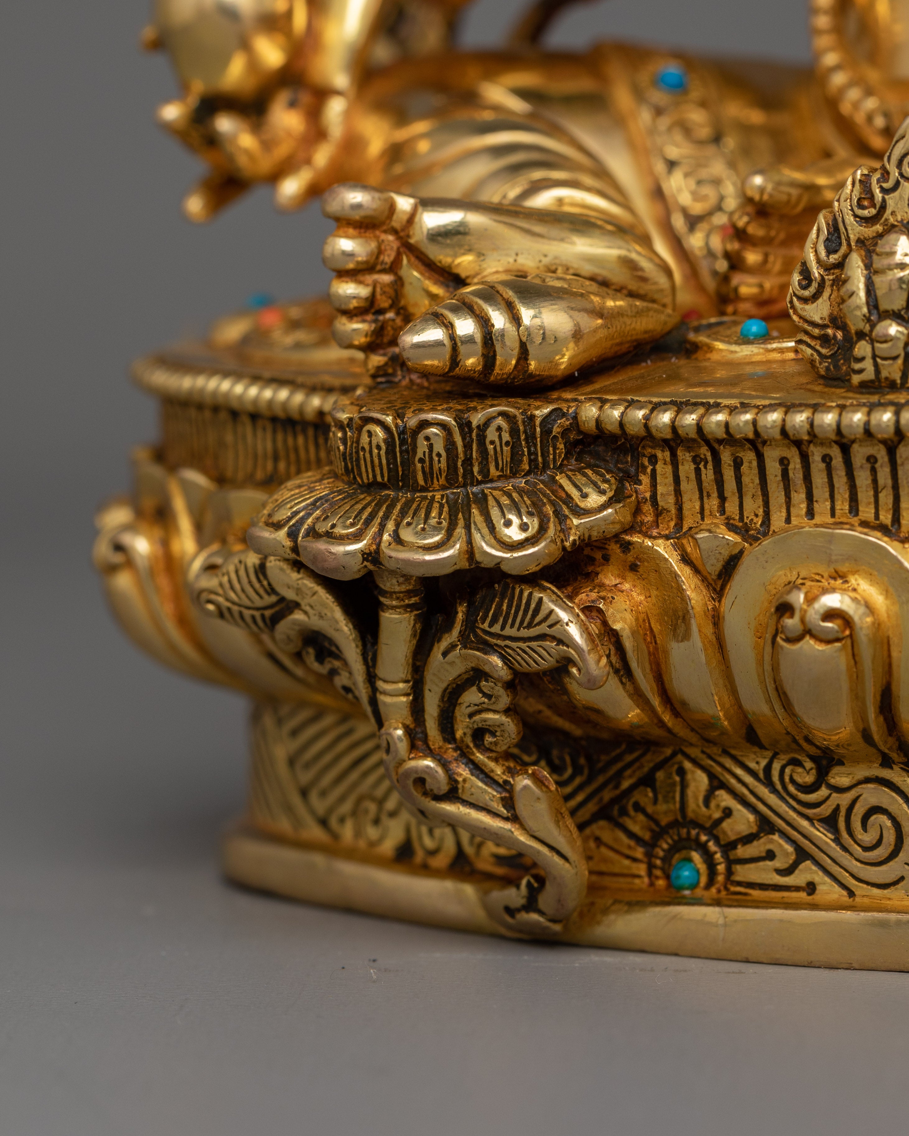 Himalayan Handmade Statue of Dzambhala | Symbol of Generosity and Abundance