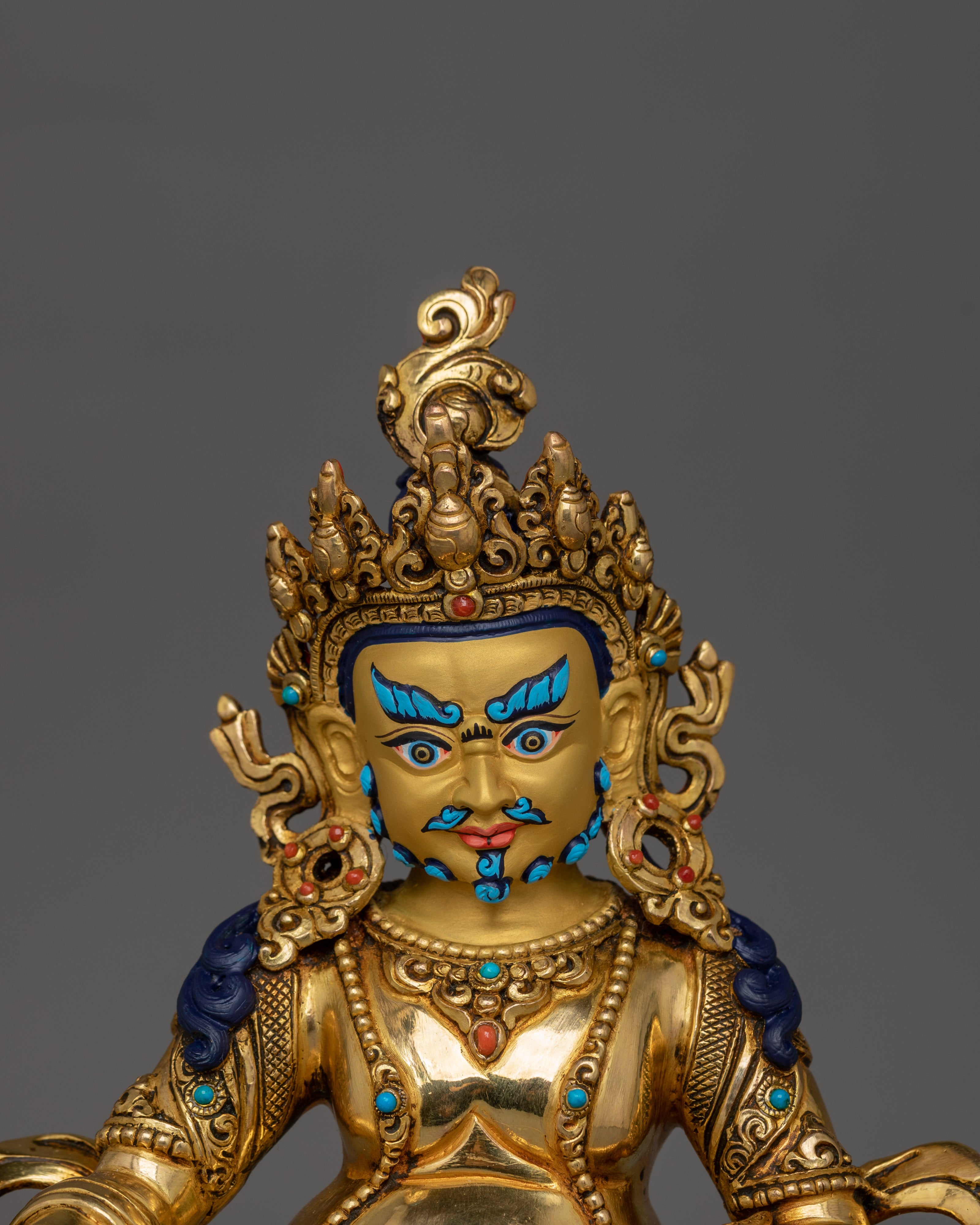 Himalayan Handmade Statue of Dzambhala | Symbol of Generosity and Abundance
