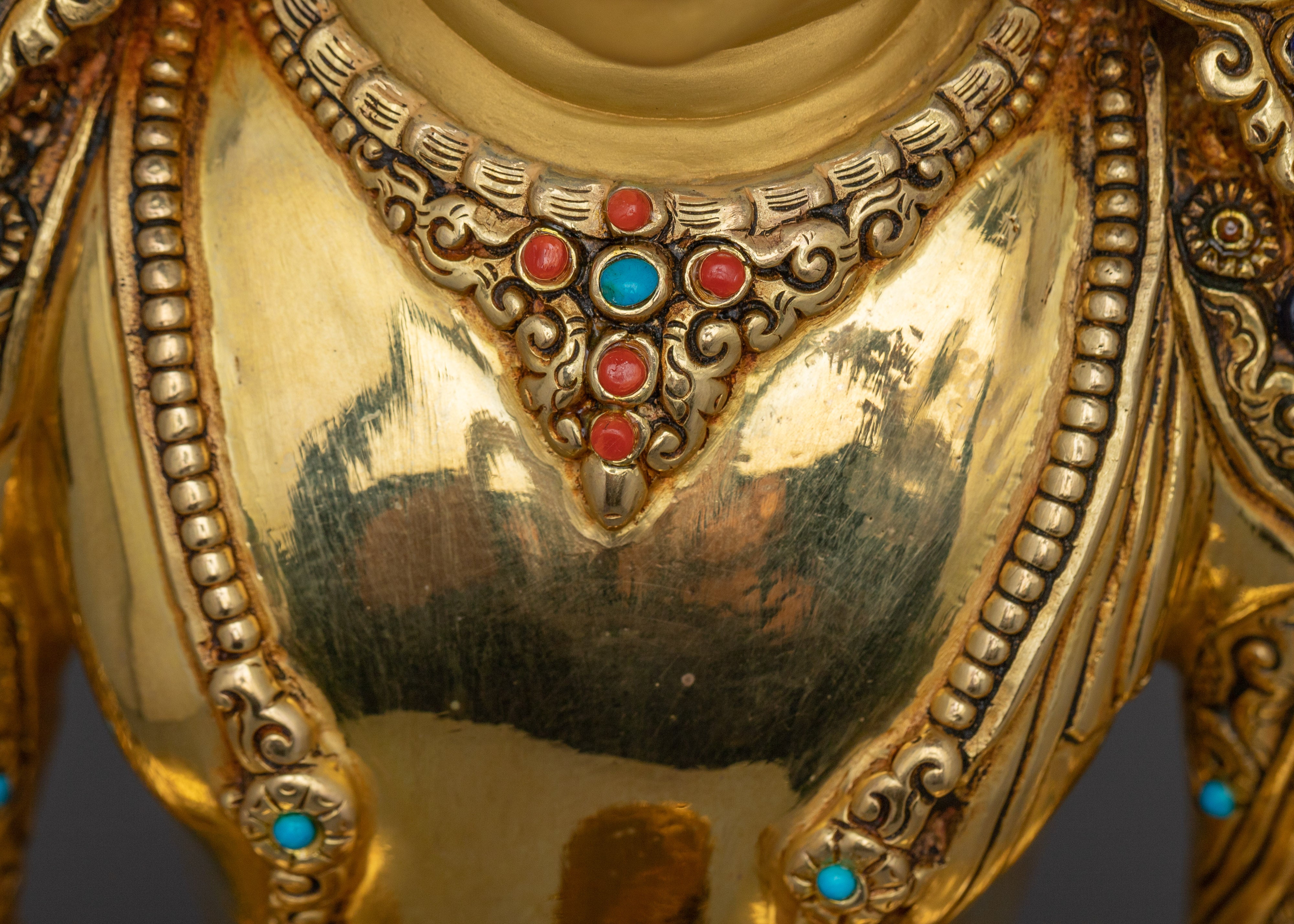 Handcrafted Statue of Kshitigarbha | Bodhisattva of Compassion and Vows