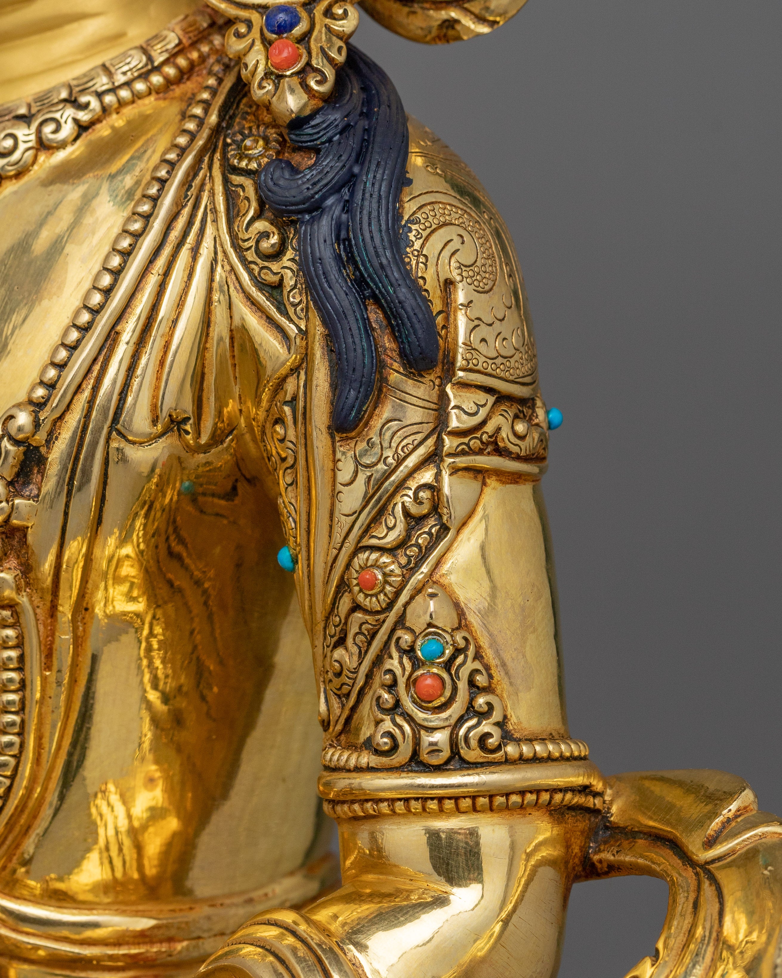 Handcrafted Statue of Kshitigarbha | Bodhisattva of Compassion and Vows