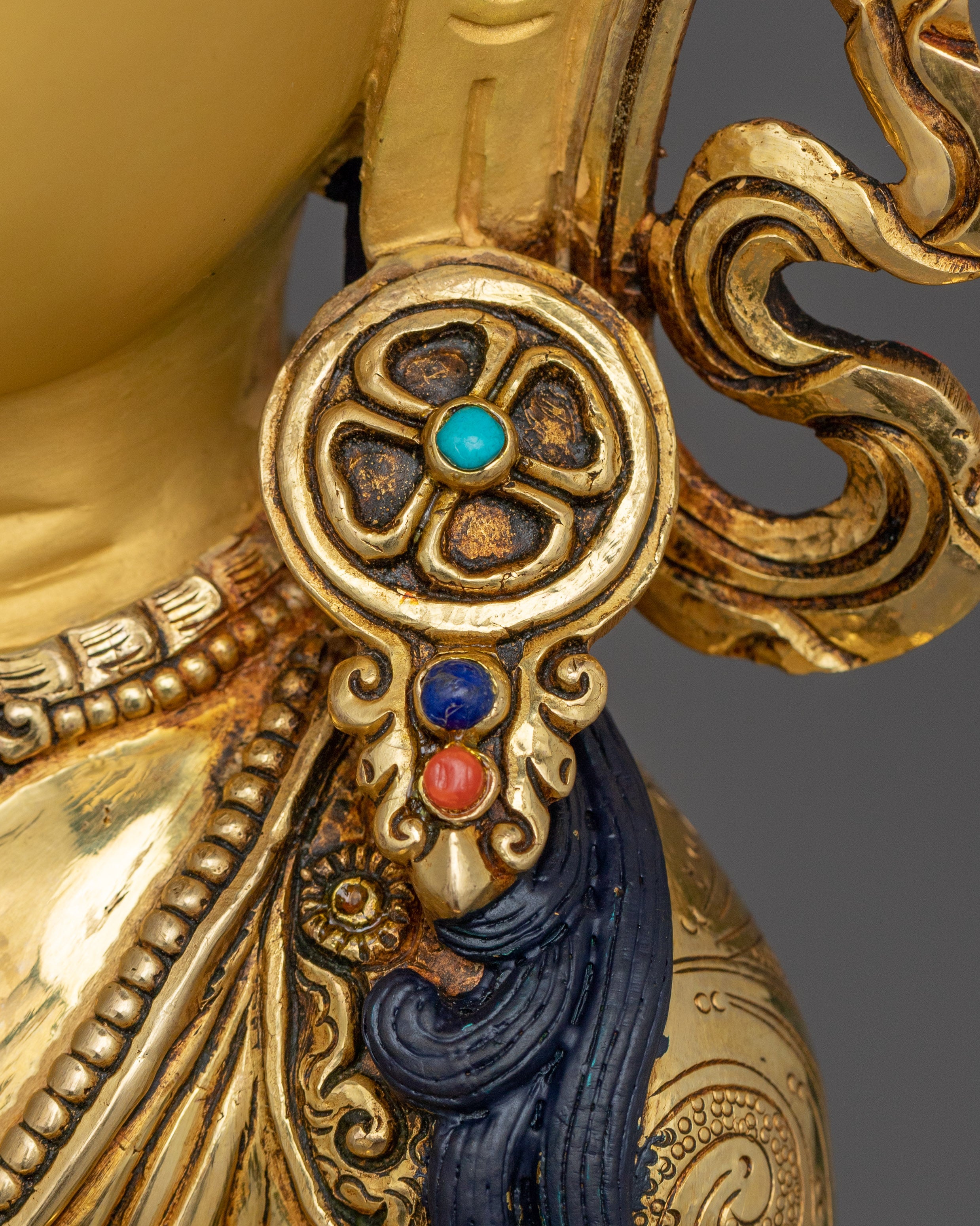 Handcrafted Statue of Kshitigarbha | Bodhisattva of Compassion and Vows