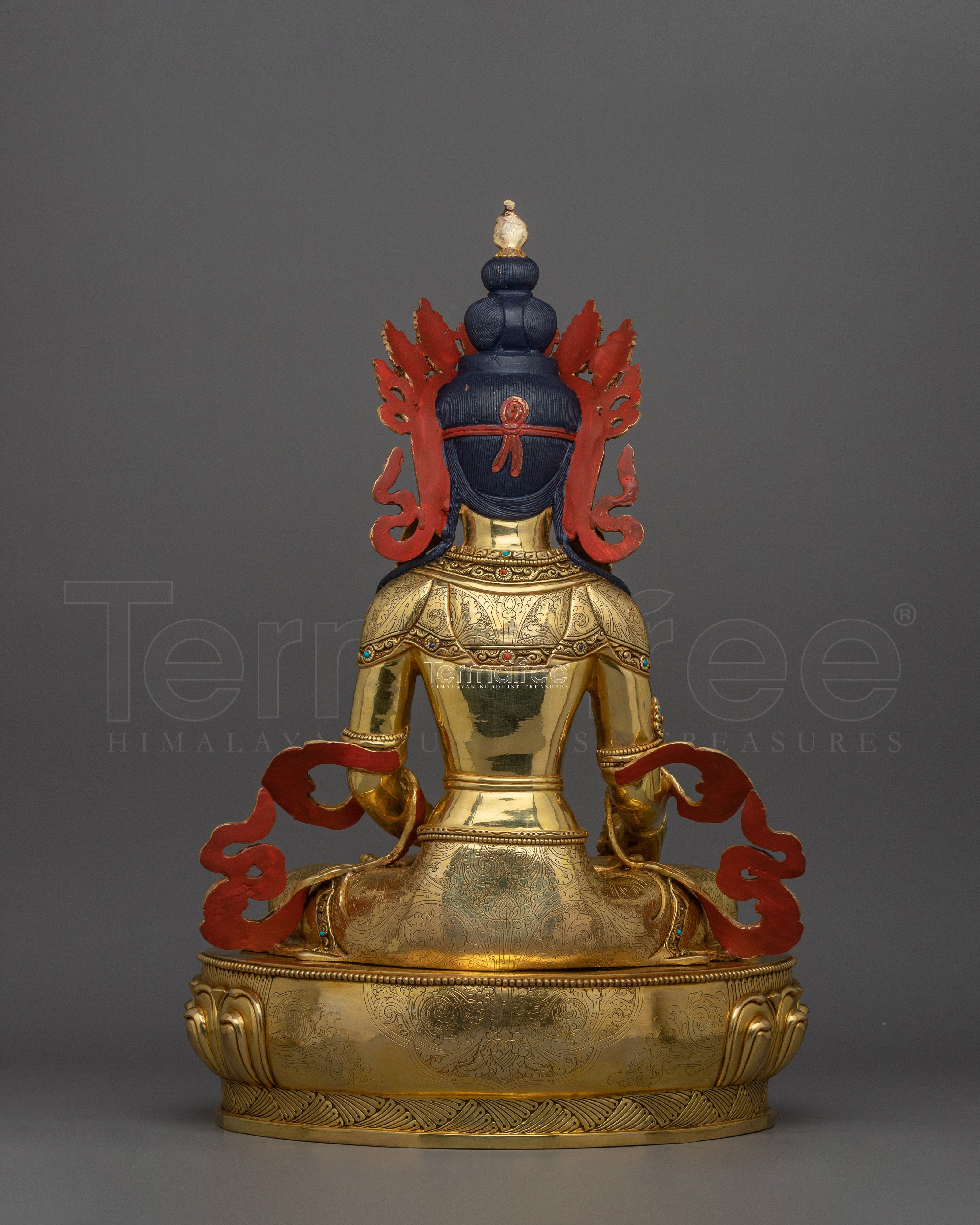 Handcrafted Statue of Kshitigarbha | Bodhisattva of Compassion and Vows