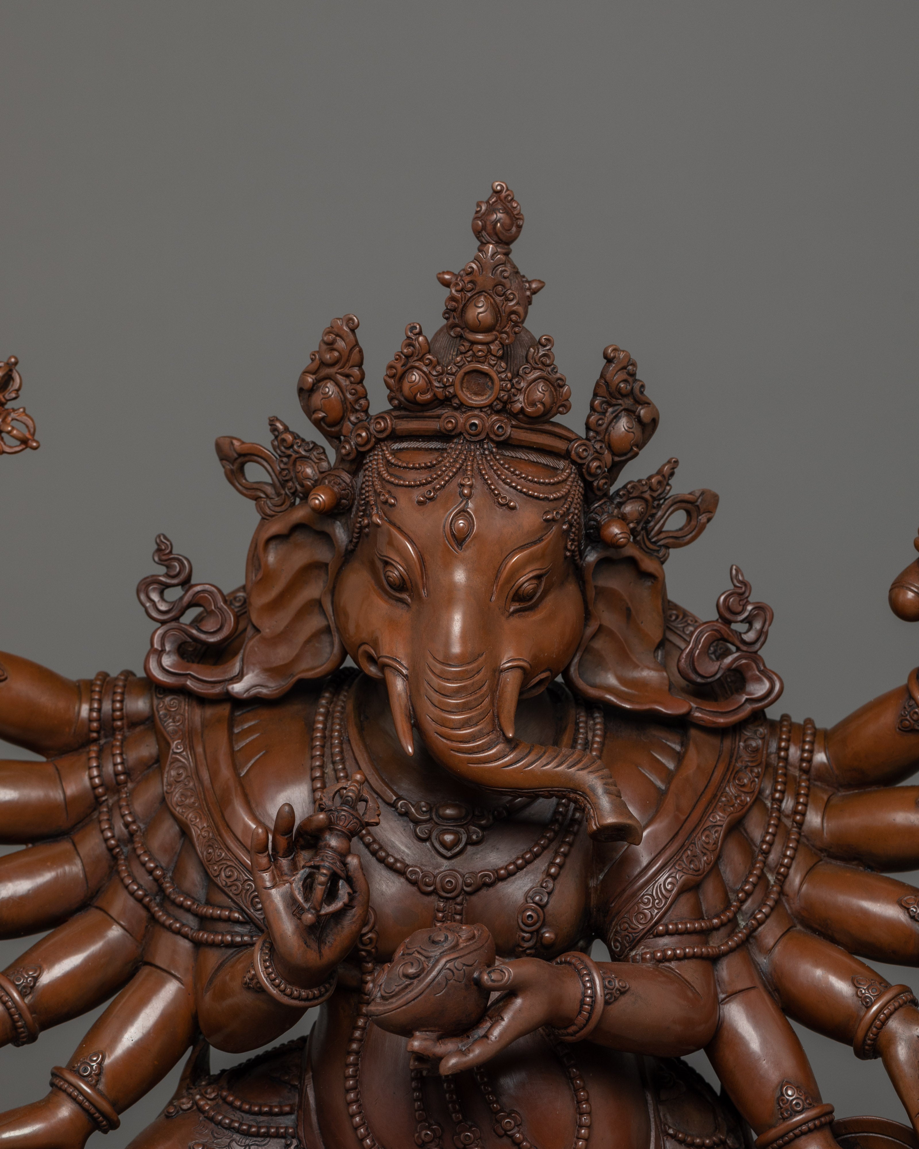 Handcrafted Statue of Ganesh | God of Wisdom and Knowledge