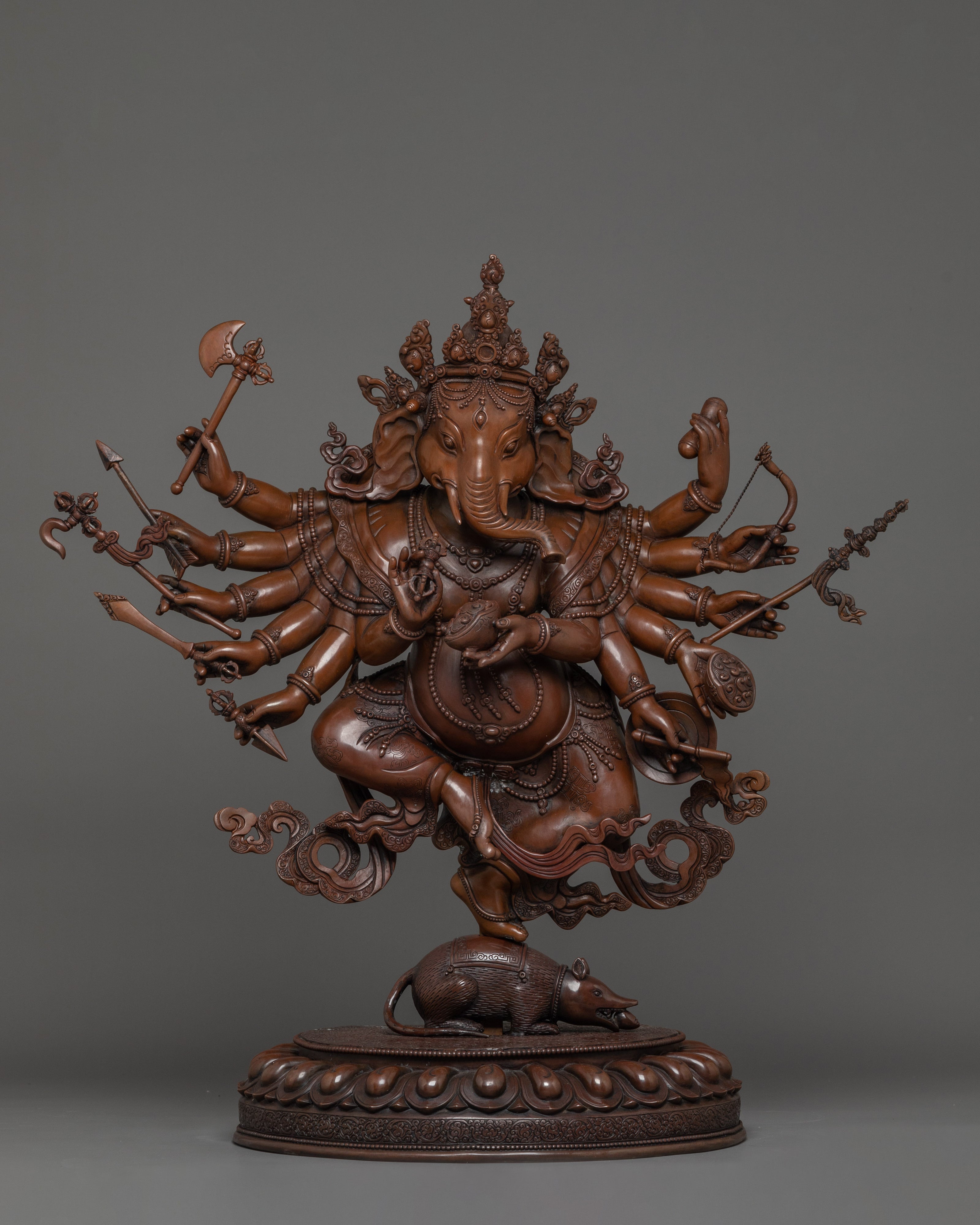 Handcrafted Statue of Ganesh | God of Wisdom and Knowledge