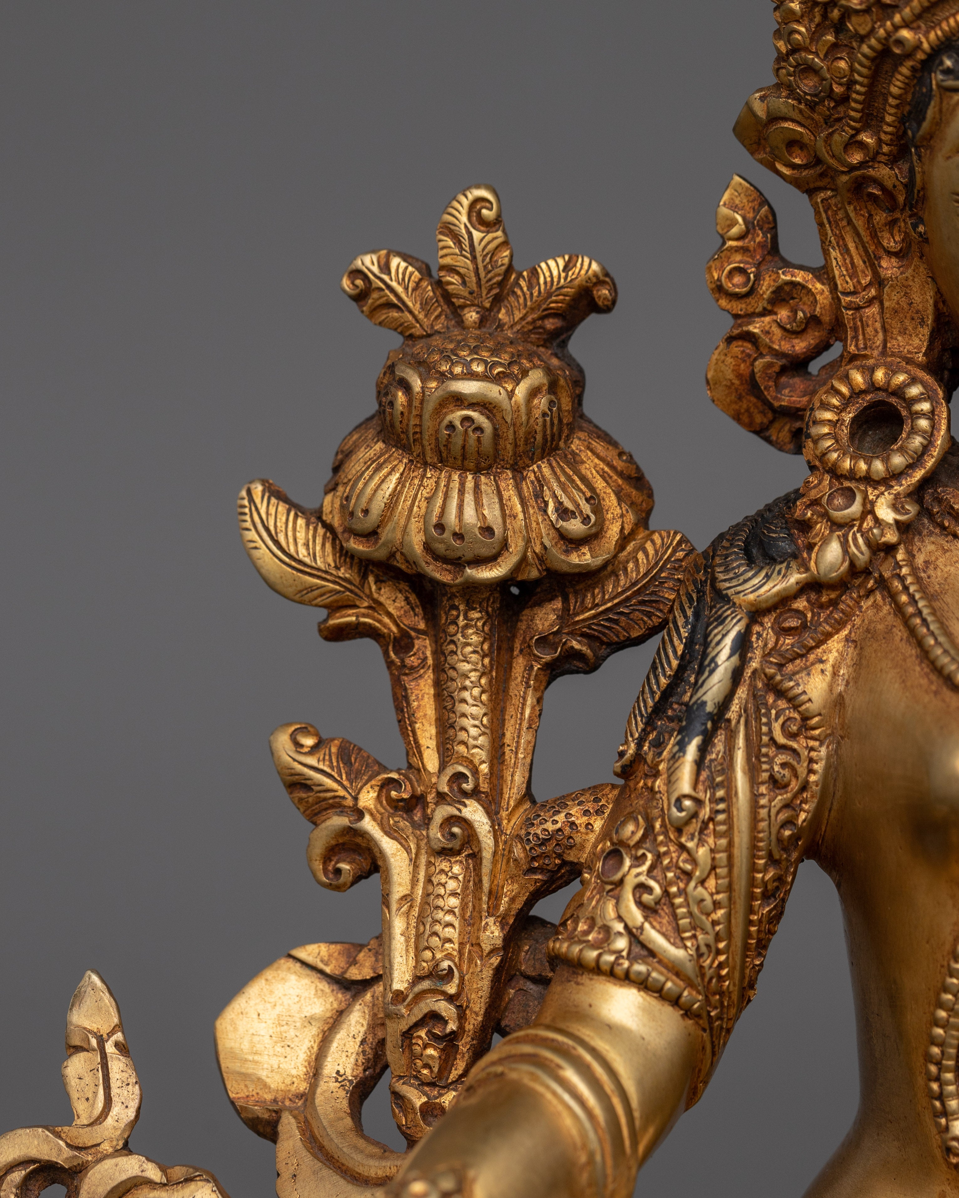 Tibetan Buddhist Goddess Green Tara | Sacred Feminine Energy and Prosperity Deity