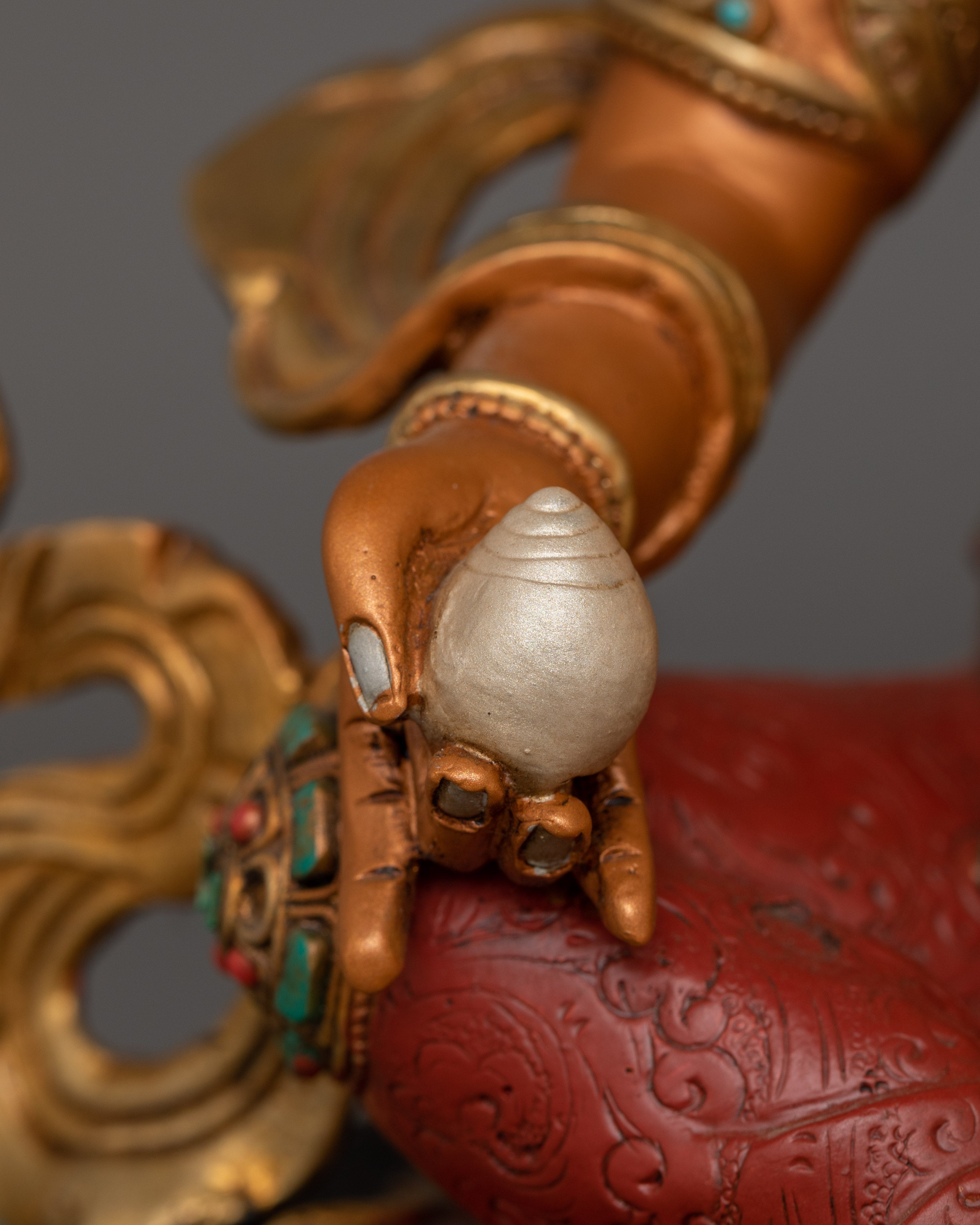 Traditional Figurine of Dzambhala | Deity of Material and Spiritual Wealth