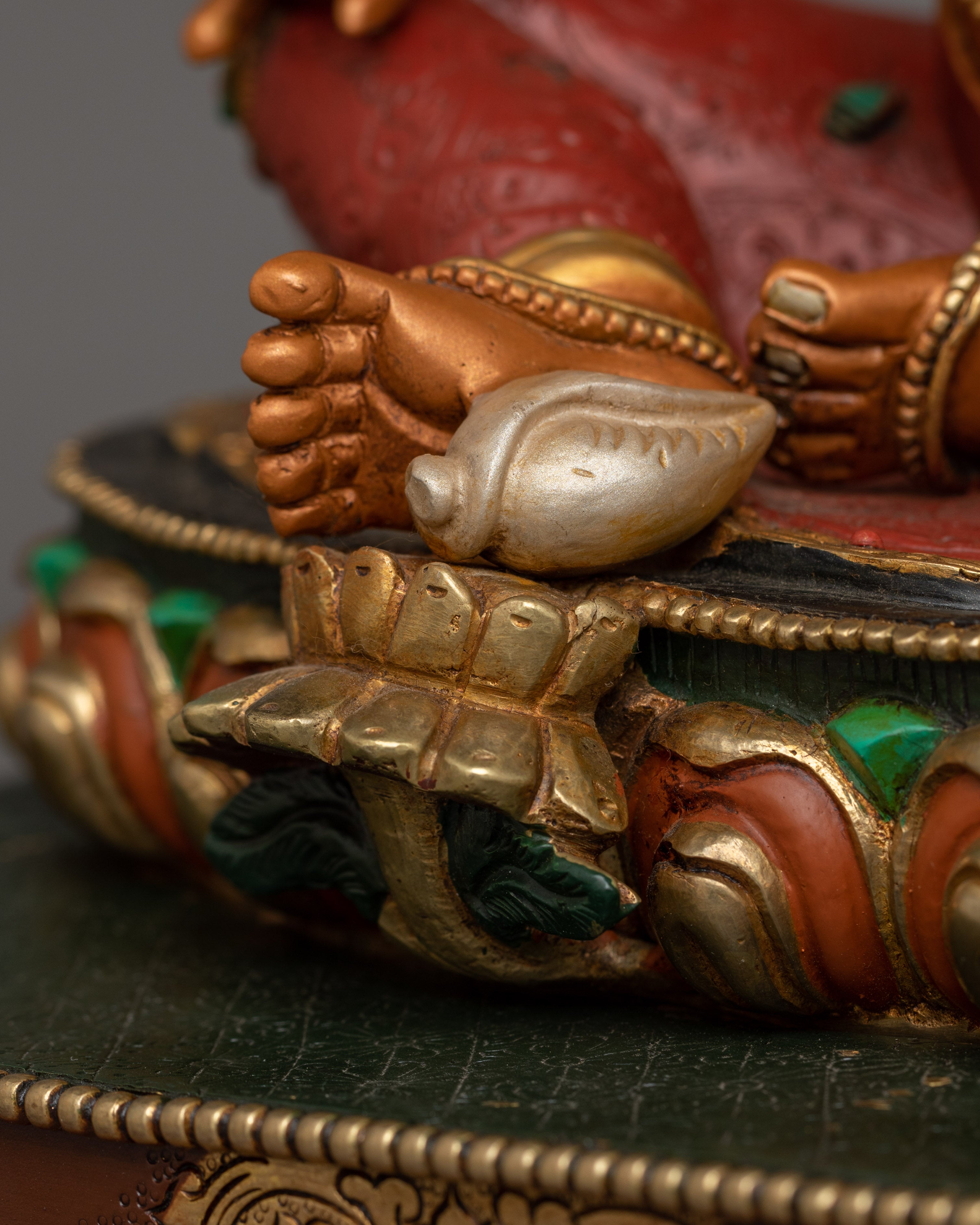 Traditional Figurine of Dzambhala | Deity of Material and Spiritual Wealth