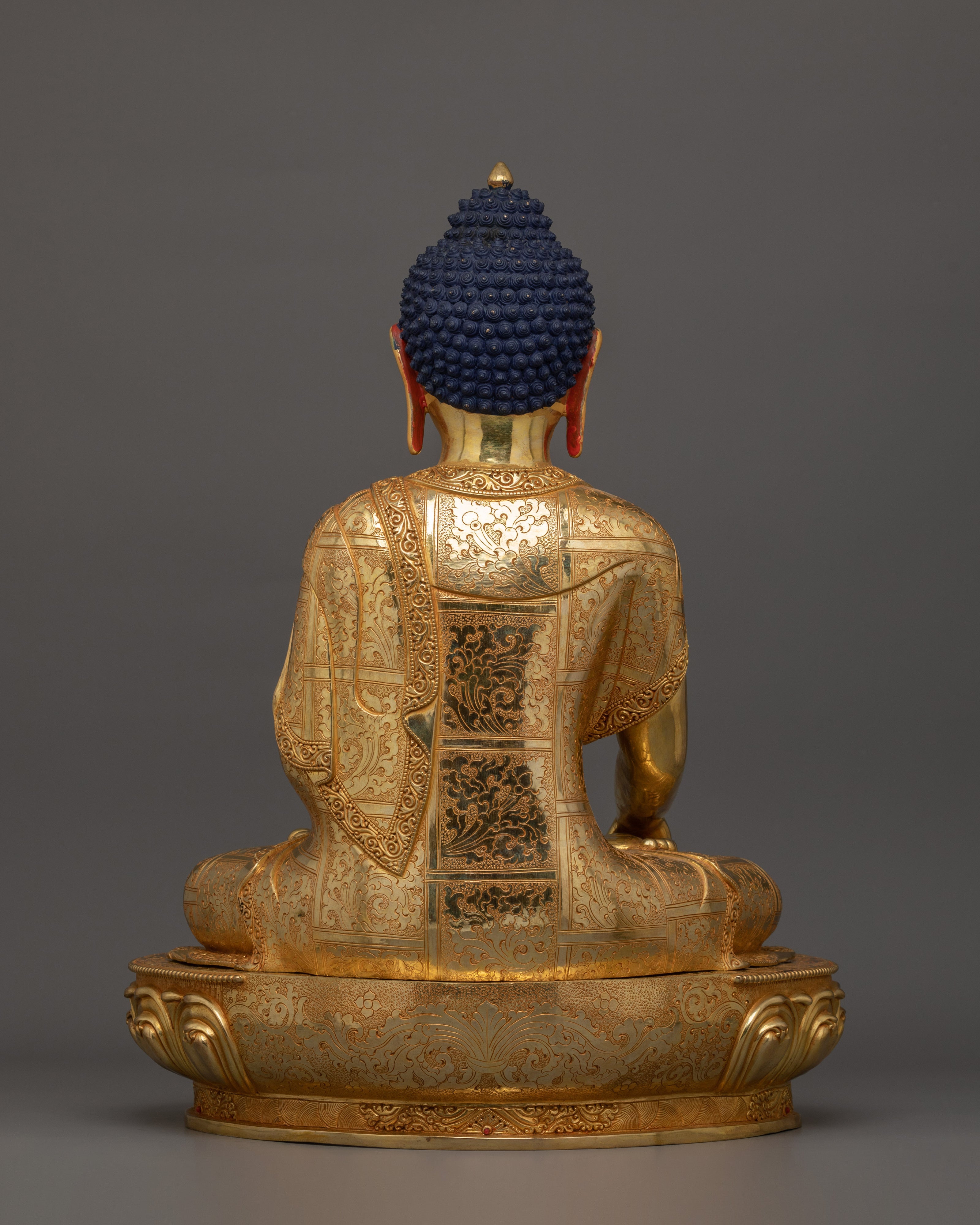 Himalayan Figurine of Shakyamuni Buddha | The Buddha of Compassion and Wisdom