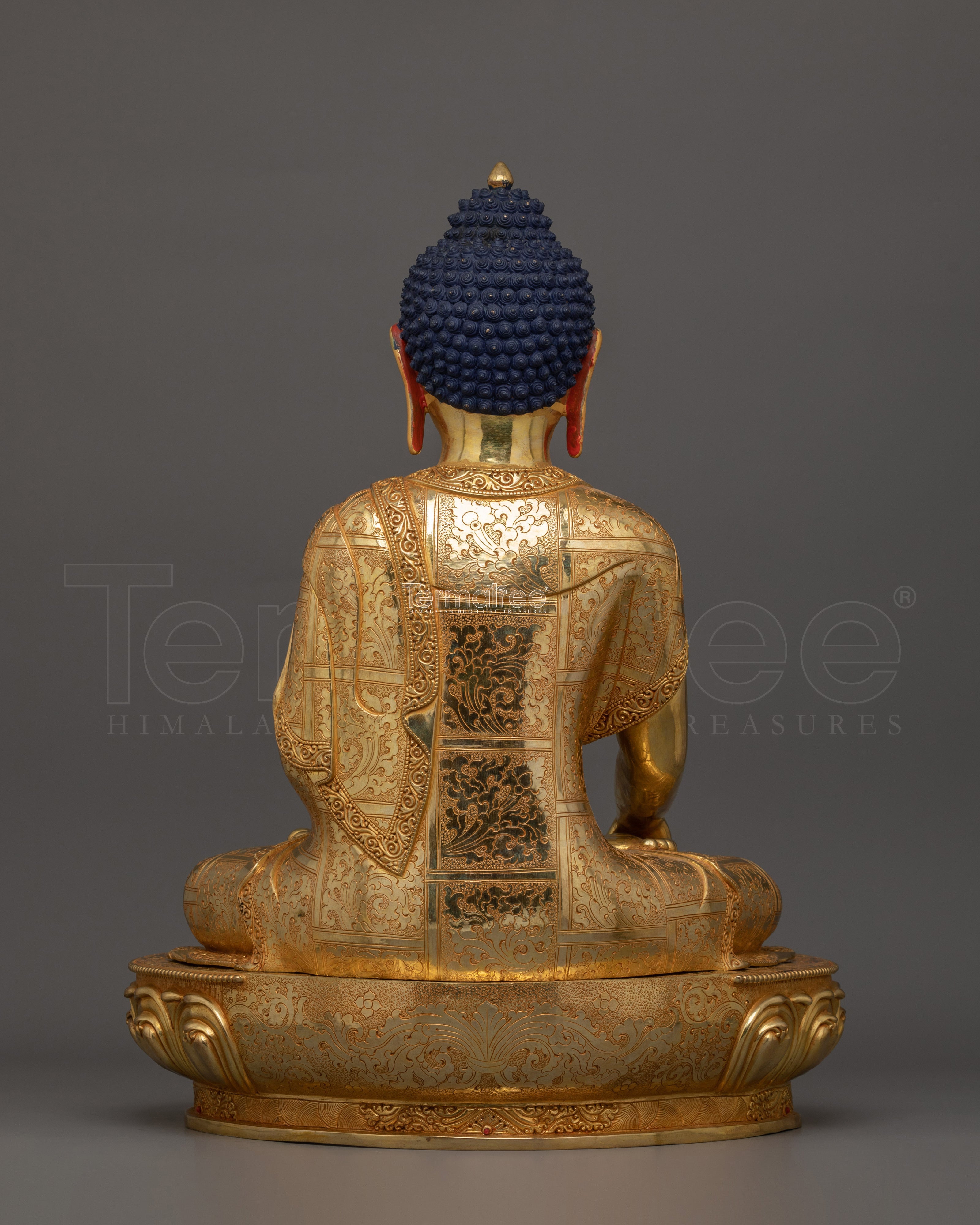 Himalayan Figurine of Shakyamuni Buddha | The Buddha of Compassion and Wisdom