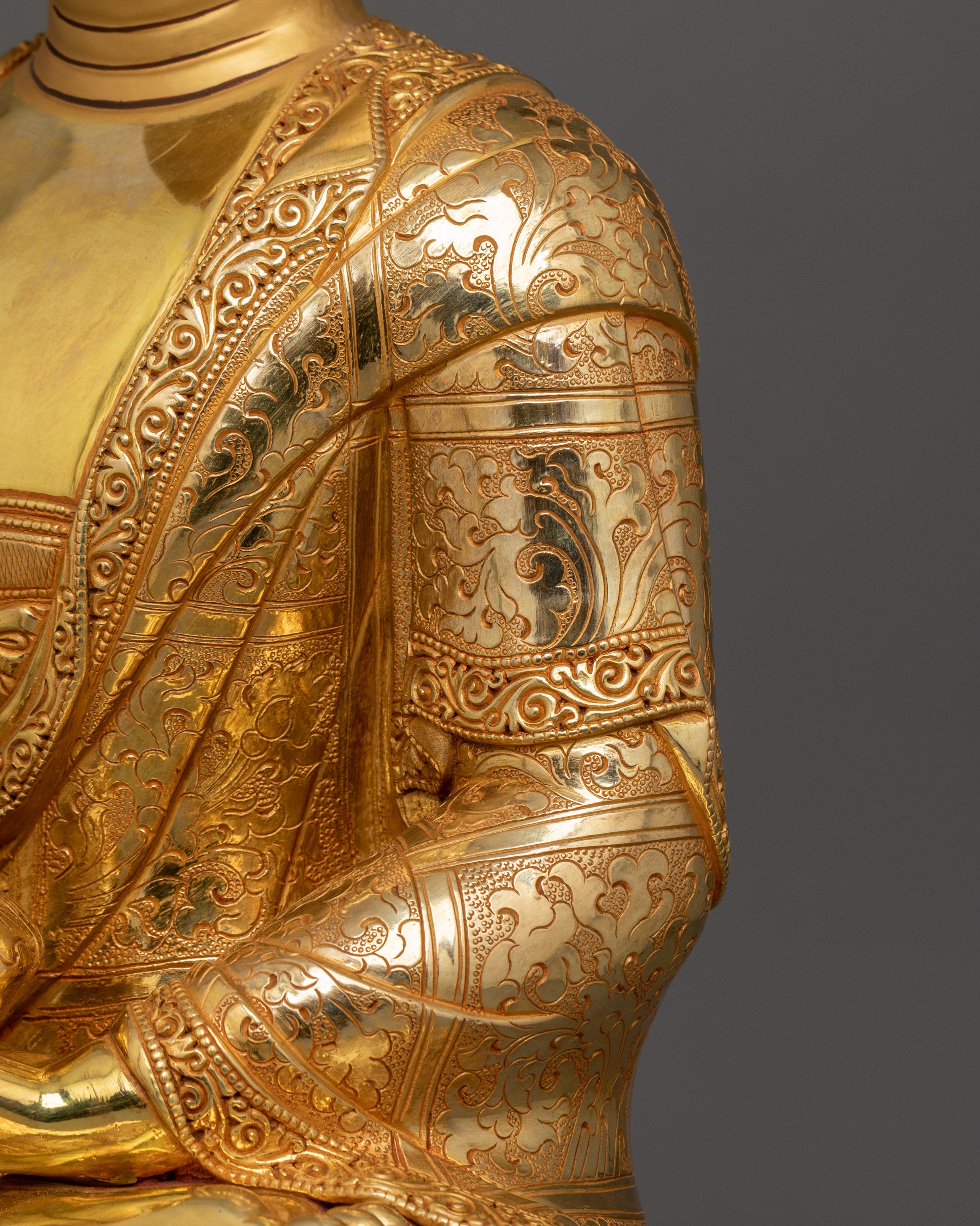 Himalayan Figurine of Shakyamuni Buddha | The Buddha of Compassion and Wisdom