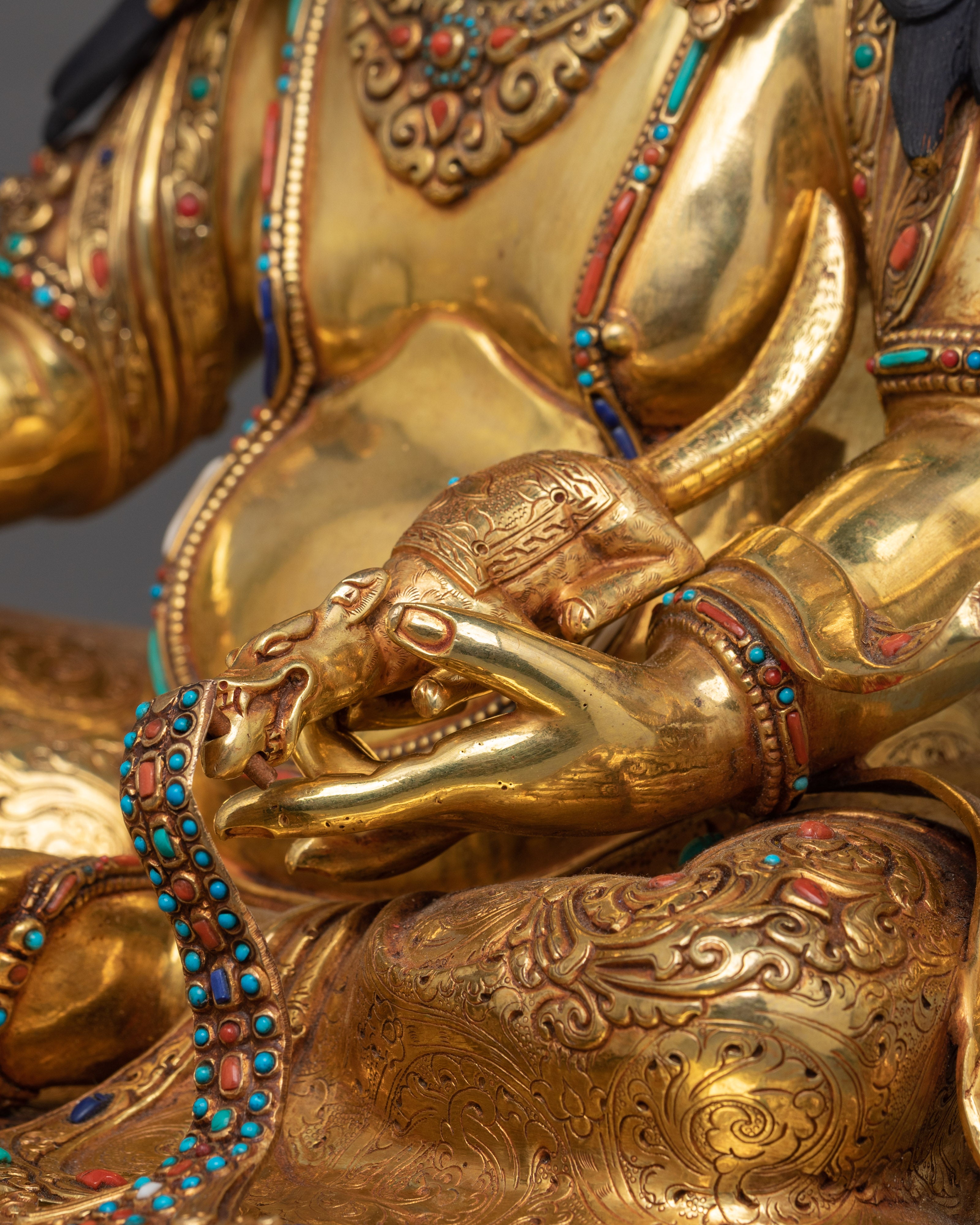 Dzambhala Statue for Prosperity | Wealth and Abundance Icon