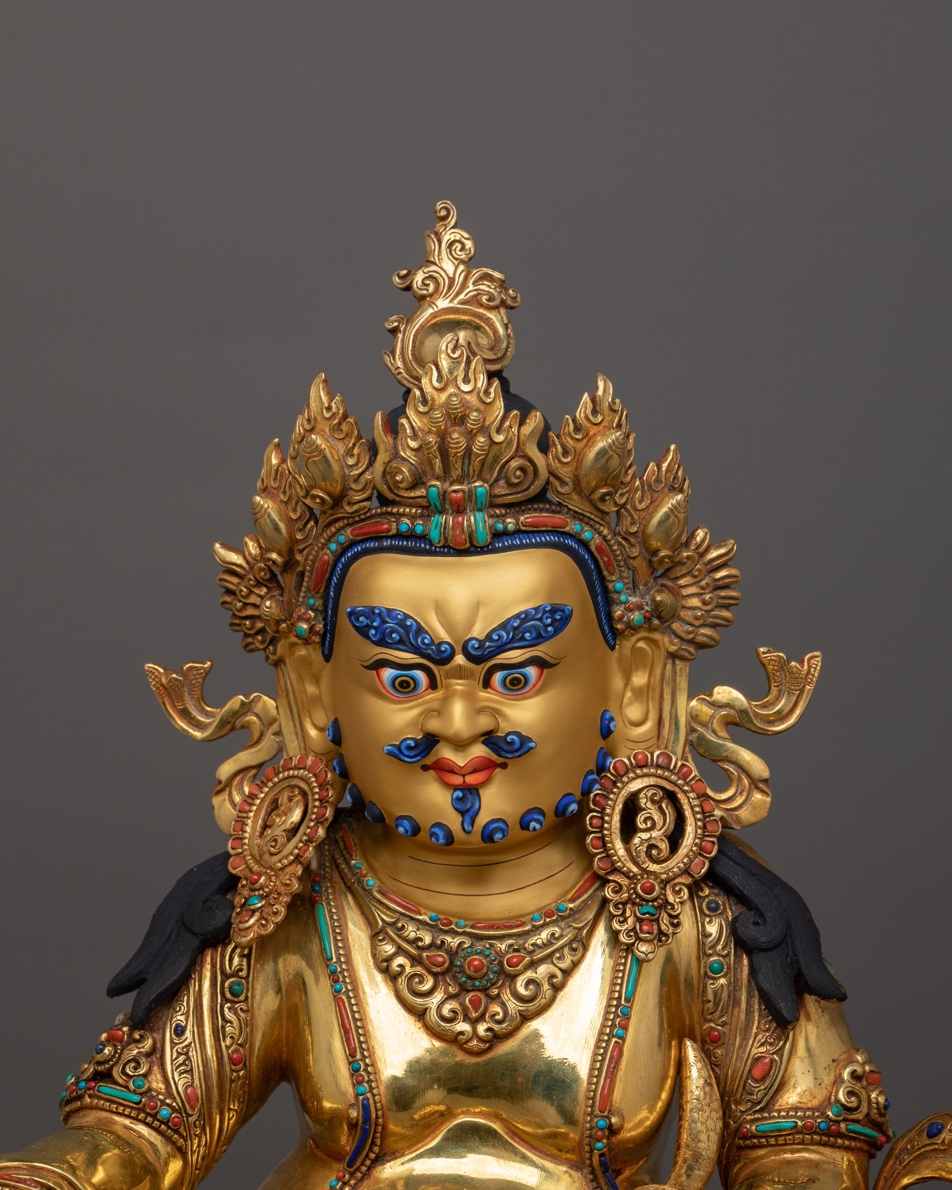 Dzambhala Statue for Prosperity | Wealth and Abundance Icon