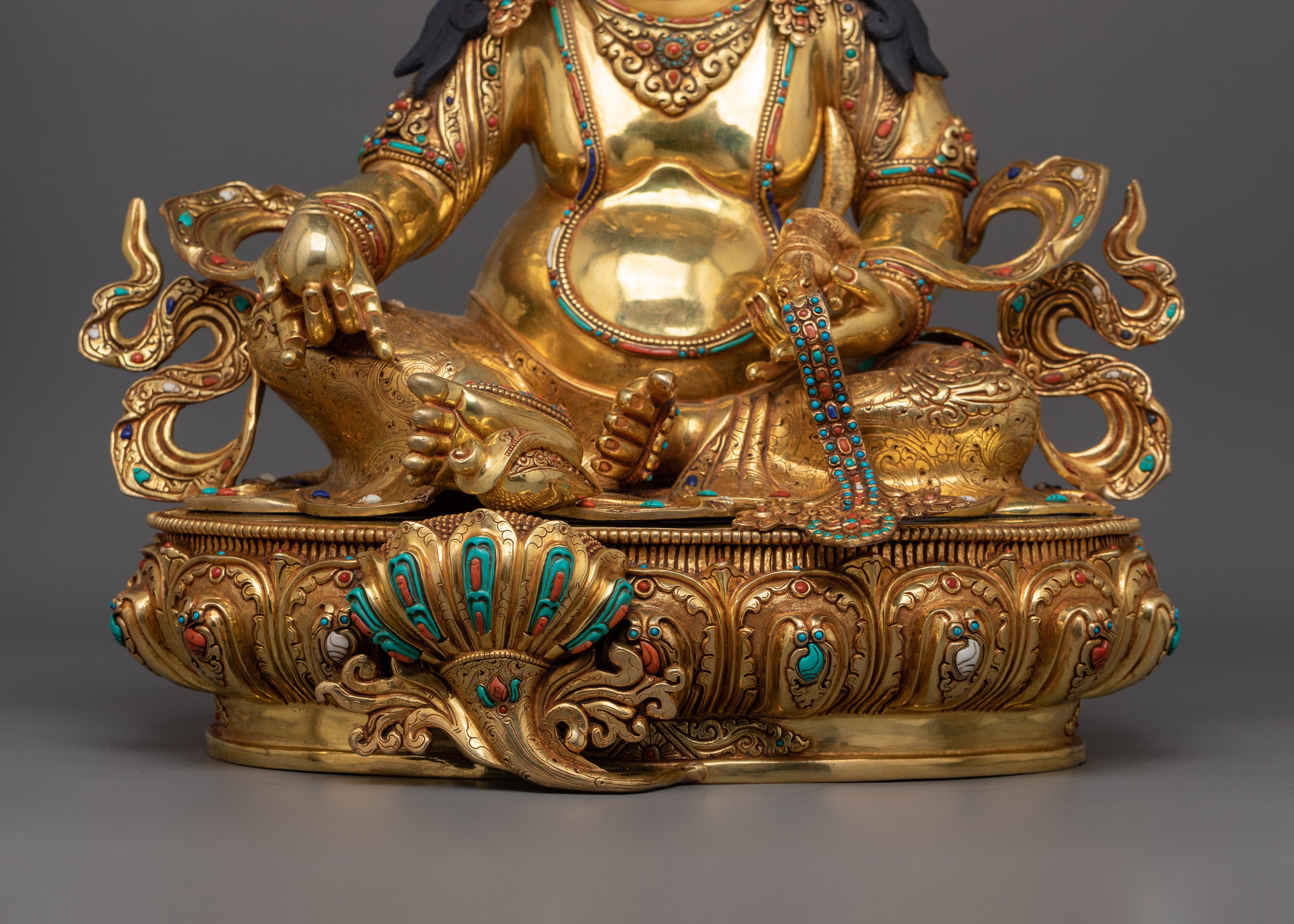 Dzambhala Statue for Prosperity | Wealth and Abundance Icon