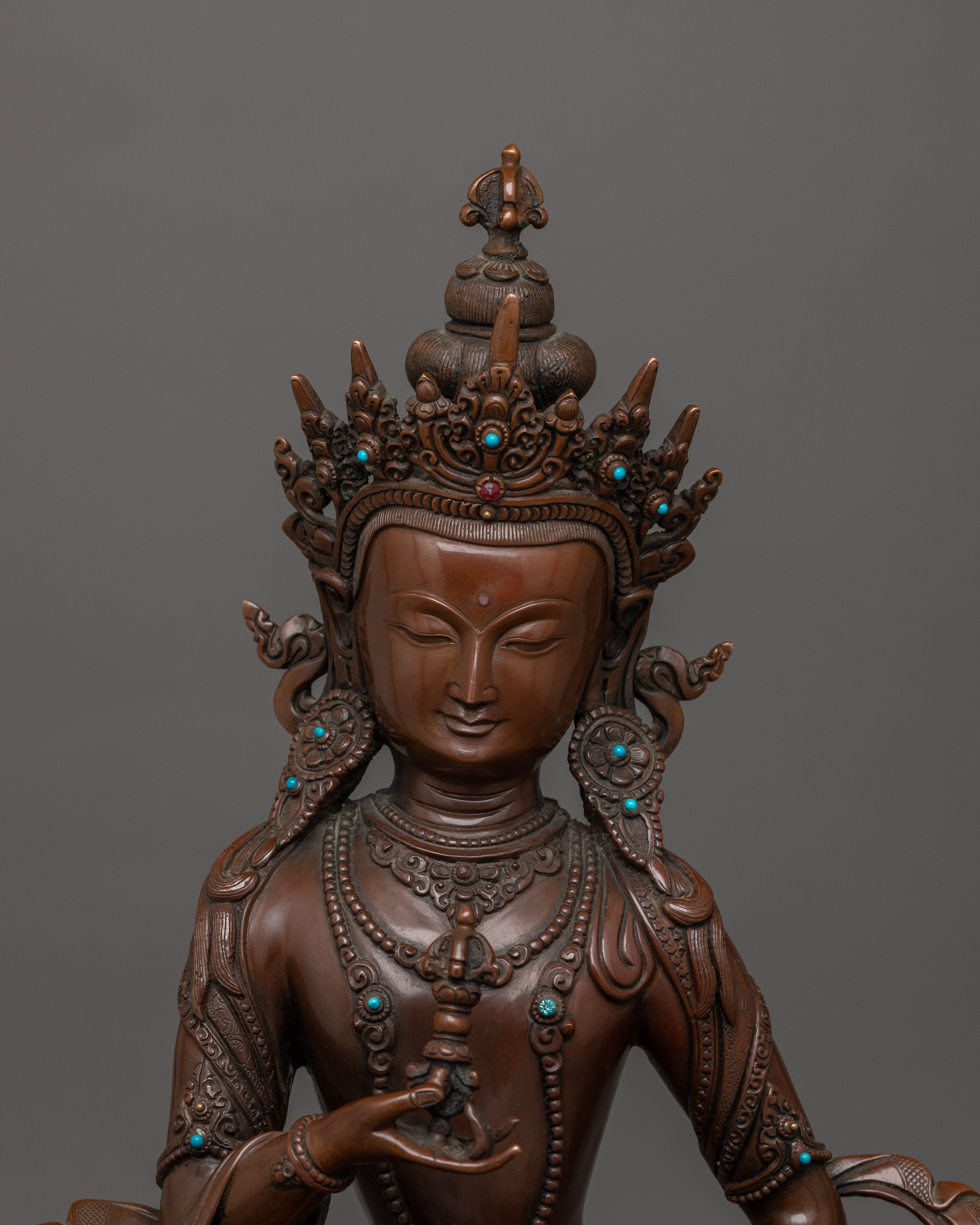 Himalayan Statue of Vajrasattva | Embodiment of Wisdom