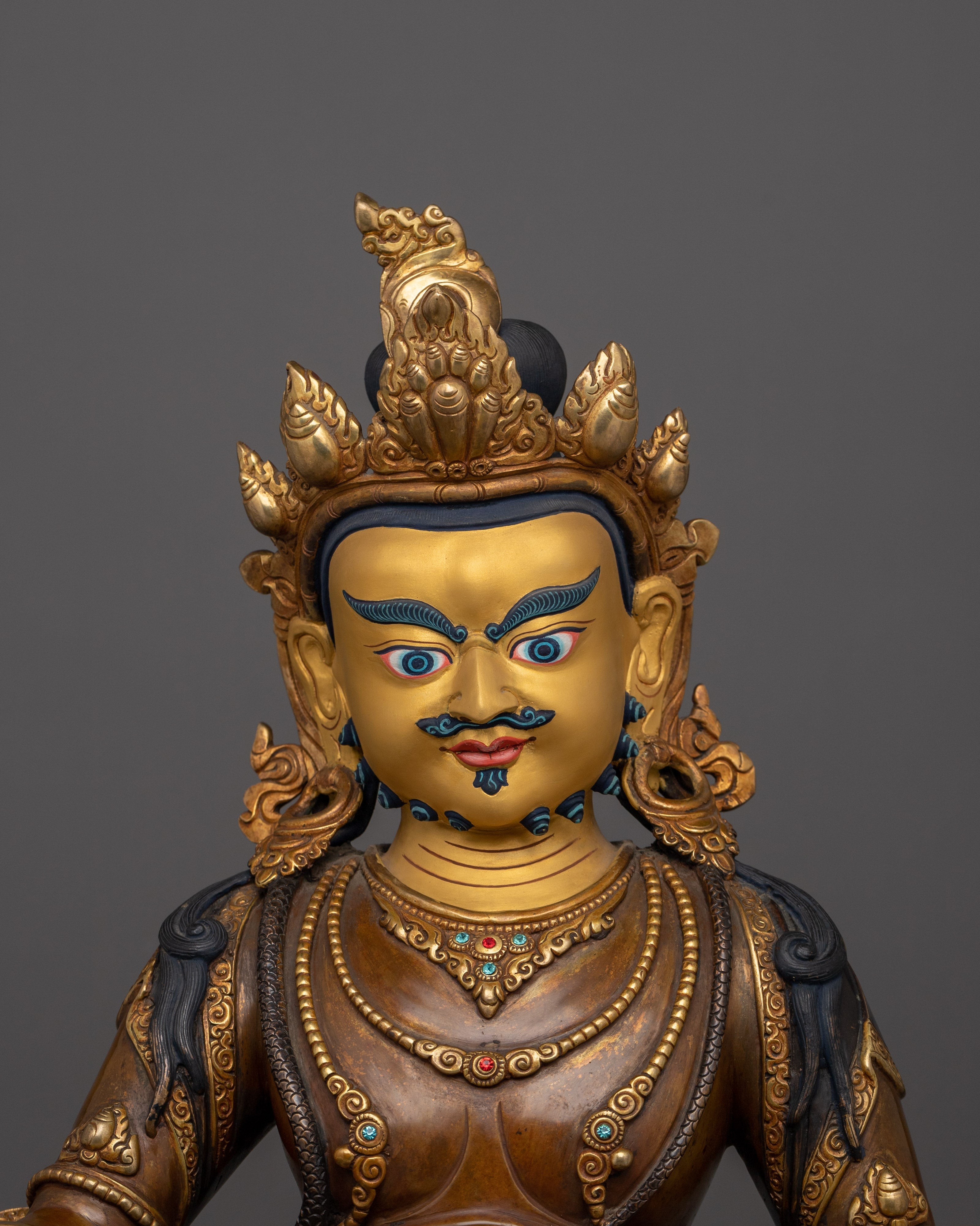 Himalayan Handcrafted Statue of Dzambhala | Lord Of Wealth