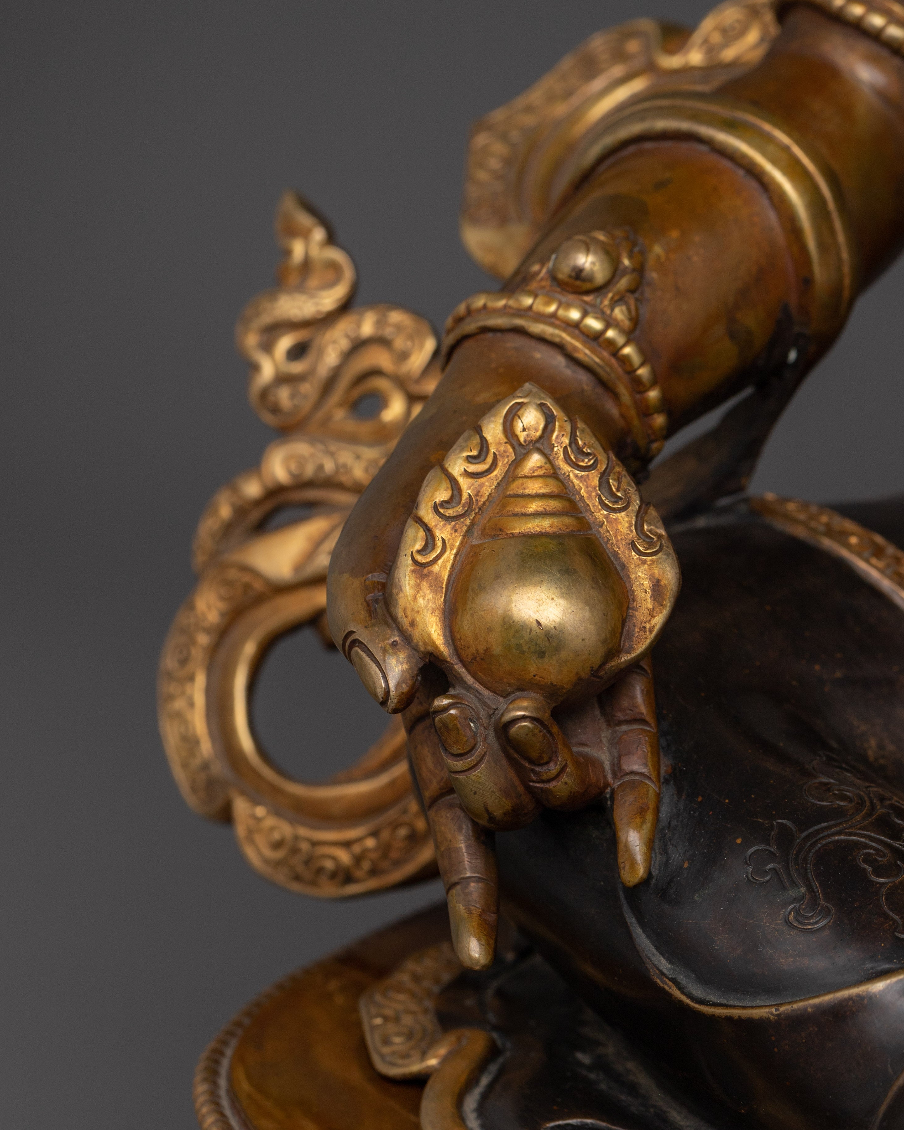 Himalayan Handcrafted Statue of Dzambhala | Lord Of Wealth